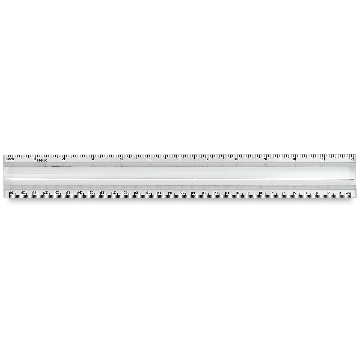 Helix Magnifying Ruler - Ruler shown horizontally

