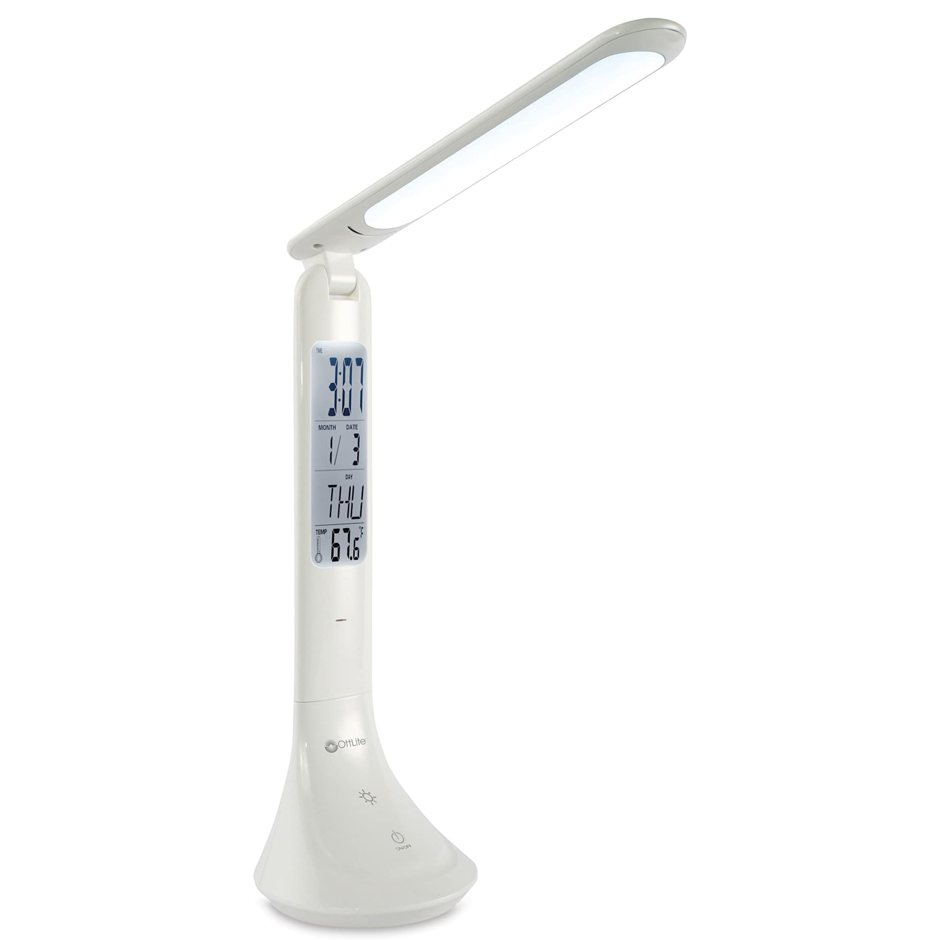 OttLite Travel Rechargeable LED Task Lamp - White