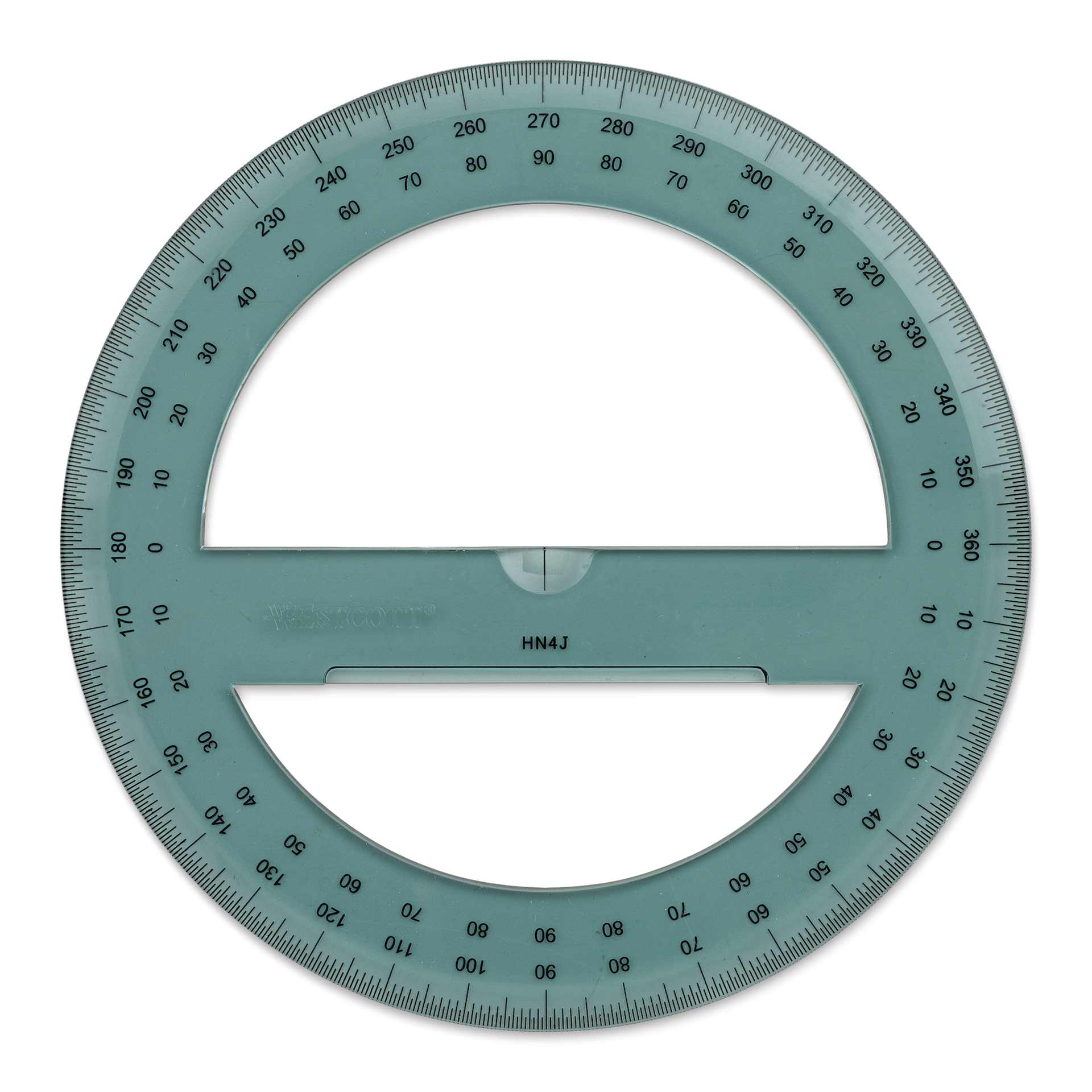 Westcott Circle Protractor - 6" (out of packaging)