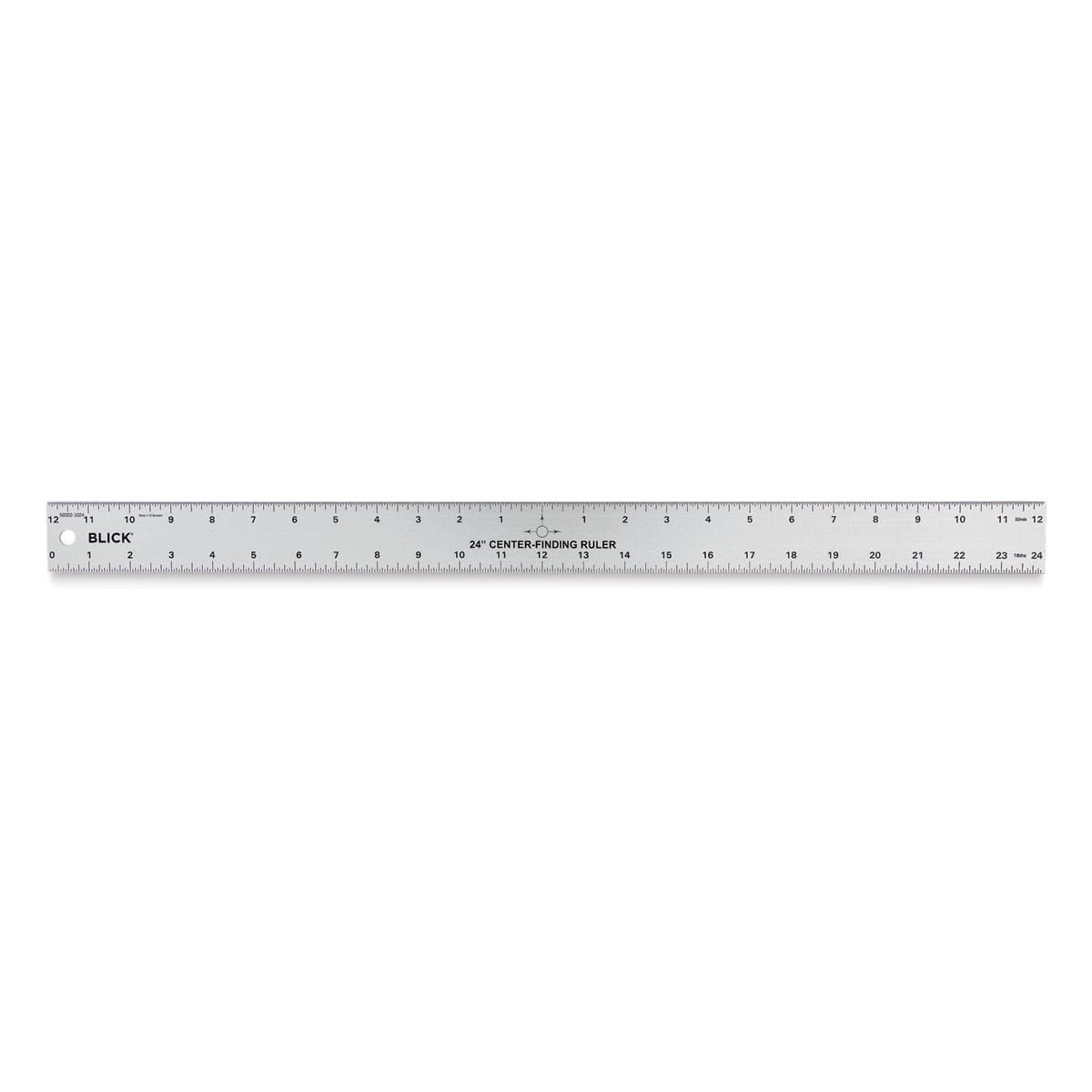 Blick Center Finding Ruler - 24" - front
