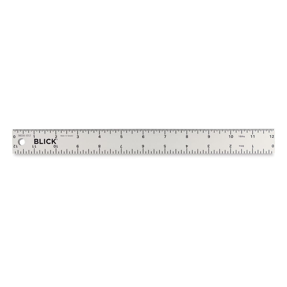 Blick Aluminum Straightedge Ruler - 12"