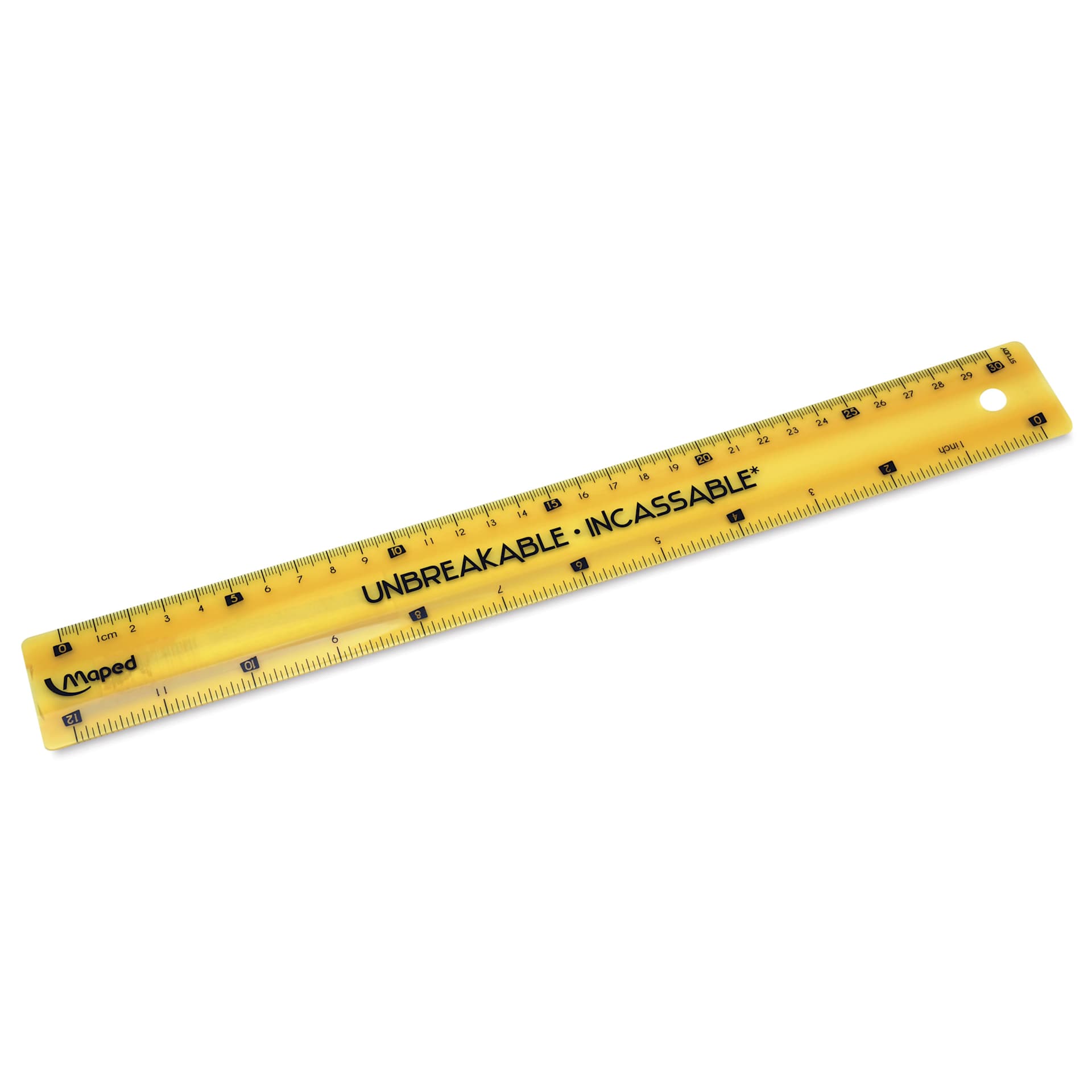 Maped Unbreakable Ruler, yellow