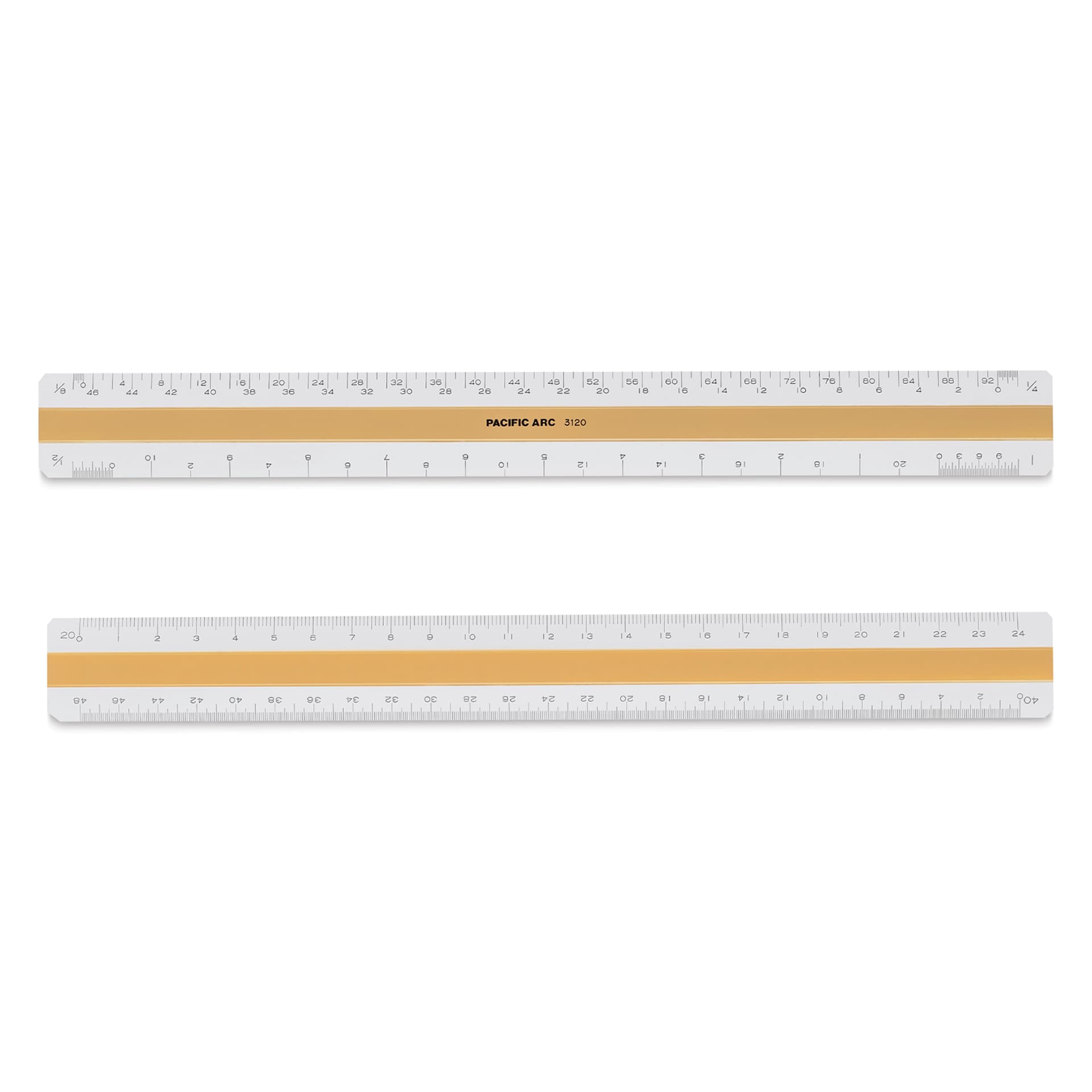 Pacific Arc Premium Flat Scale - 12", Architect Pacific Arc Premium Flat Scale - 12", Architect
