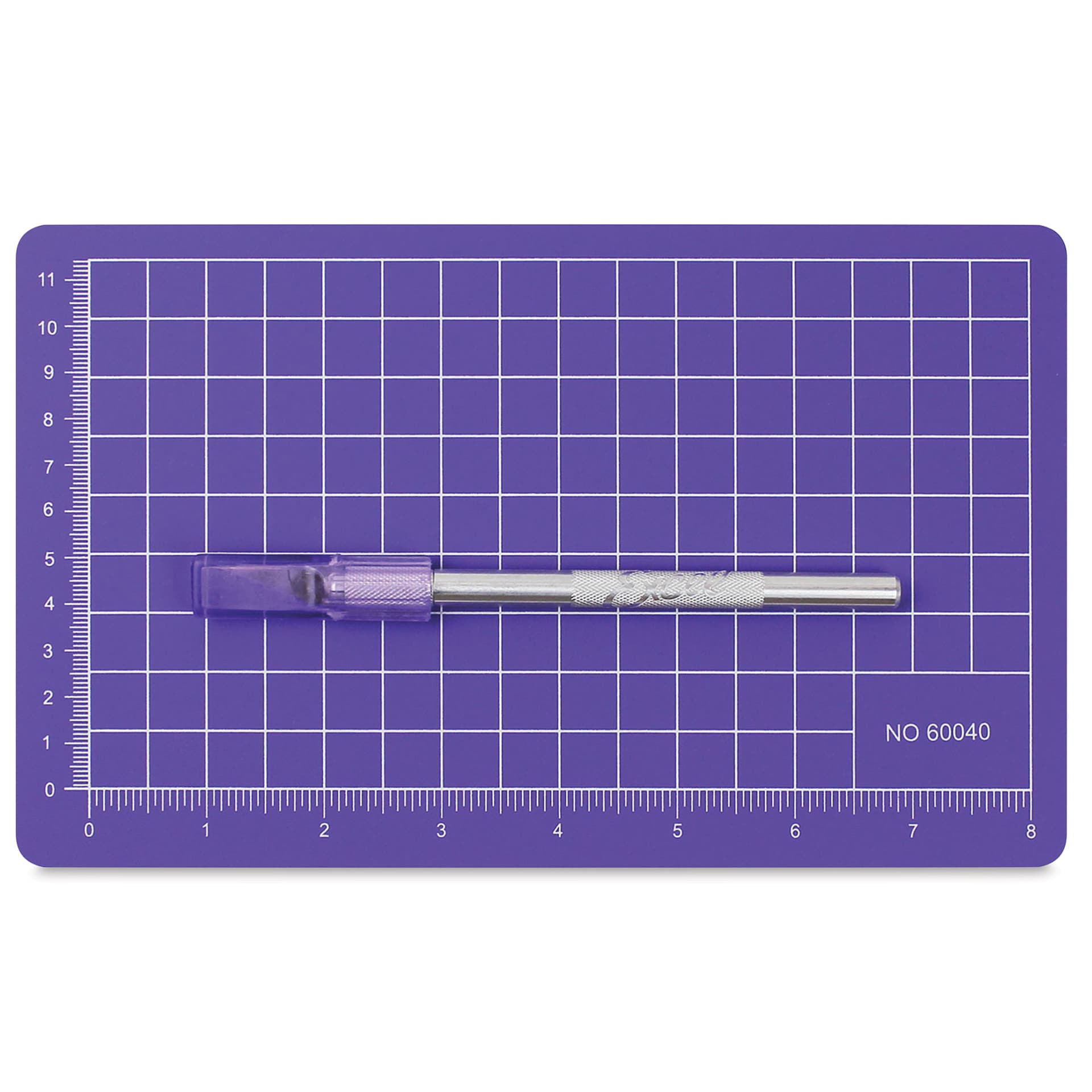 Excel Blades Mini Precision Cutting Mat Kit top view - Violet