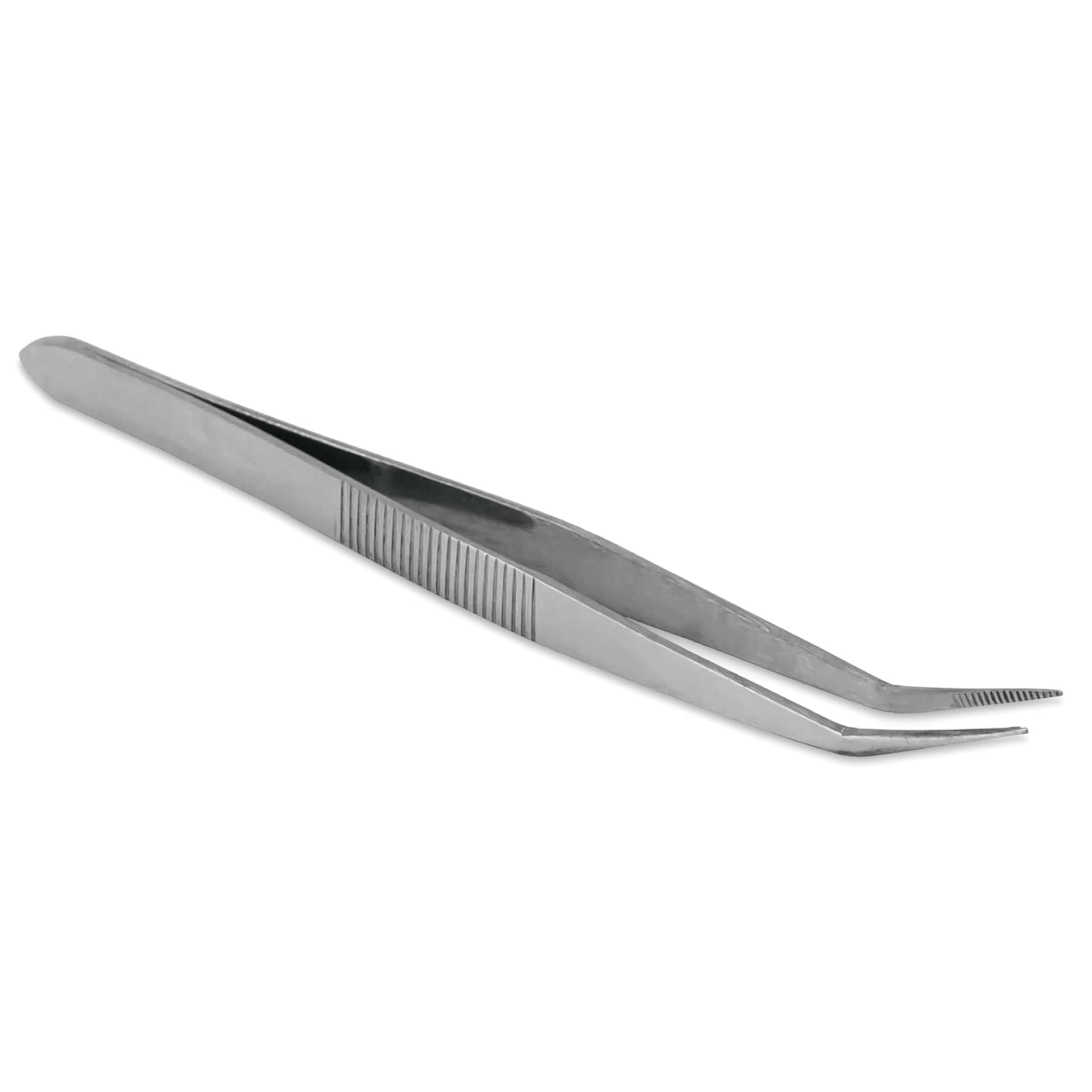 Excel Blades Curved Point Tweezers - 4-1/2" underside
