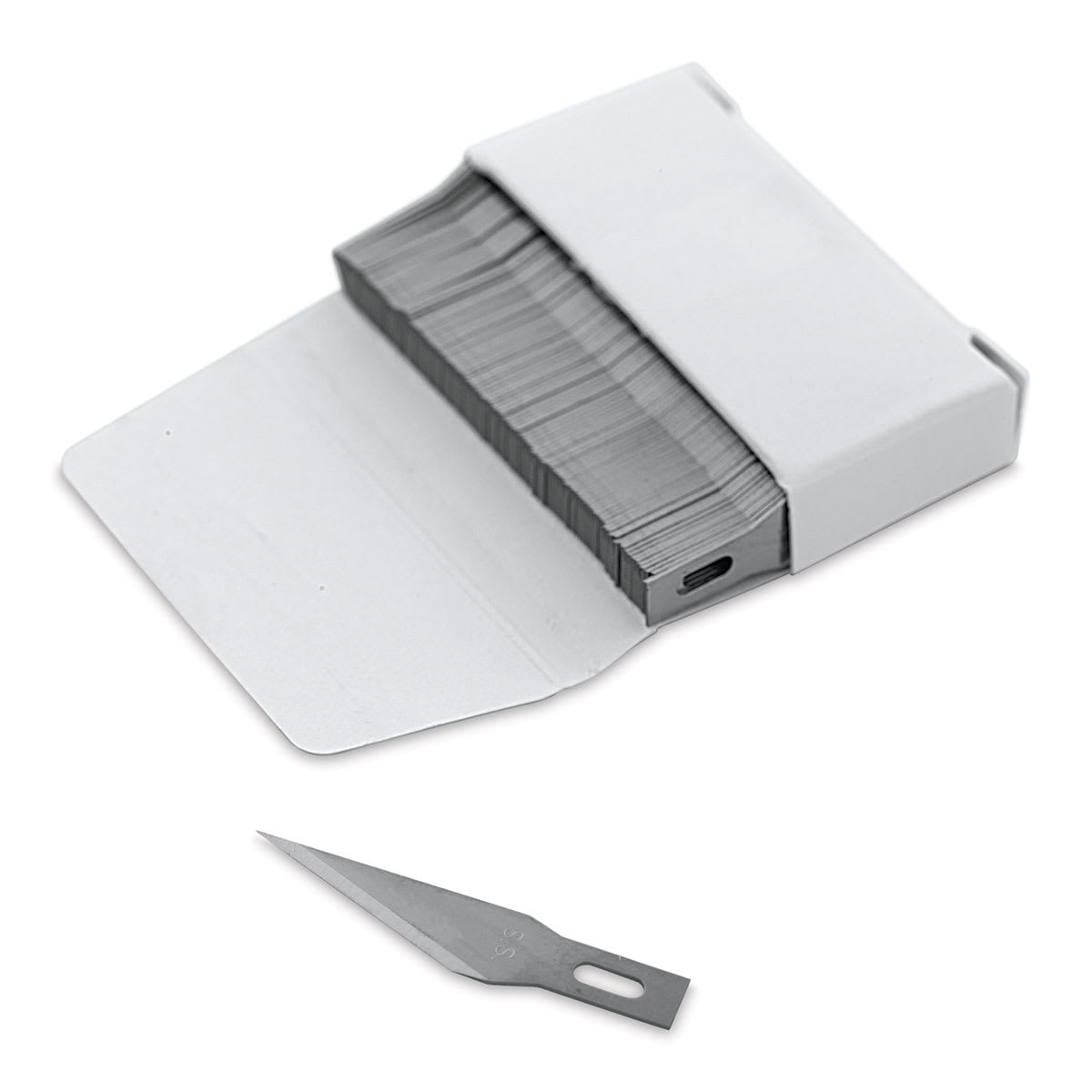 Excel Blades Hobby Blades - #11, Stainless Steel, Bulk Package, 100 Blades - Open Package