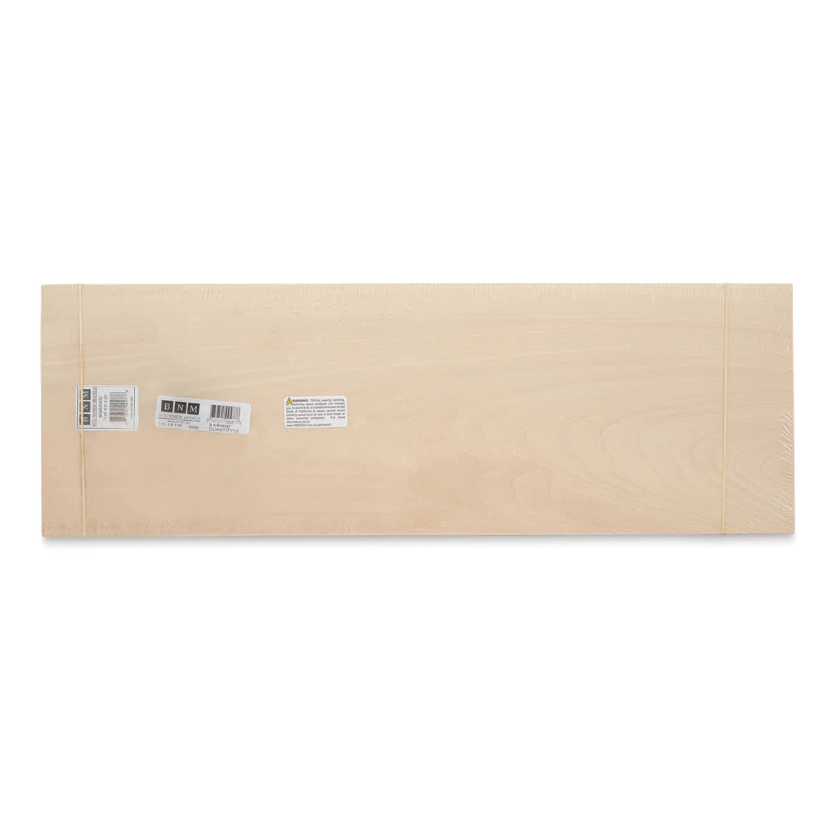 Bud Nosen Basswood Sheets - 1/16" x 8" x 24", 10 Sheets - top view