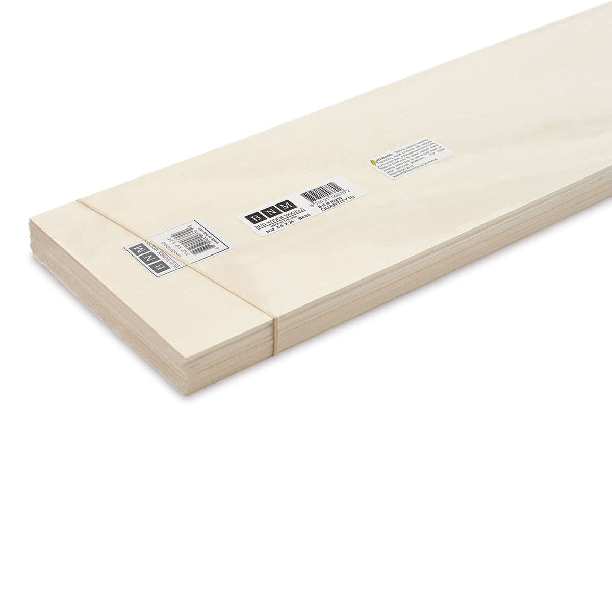Bud Nosen Basswood Sheets - 3/32" x 6" x 24", 10 Sheets - close-up