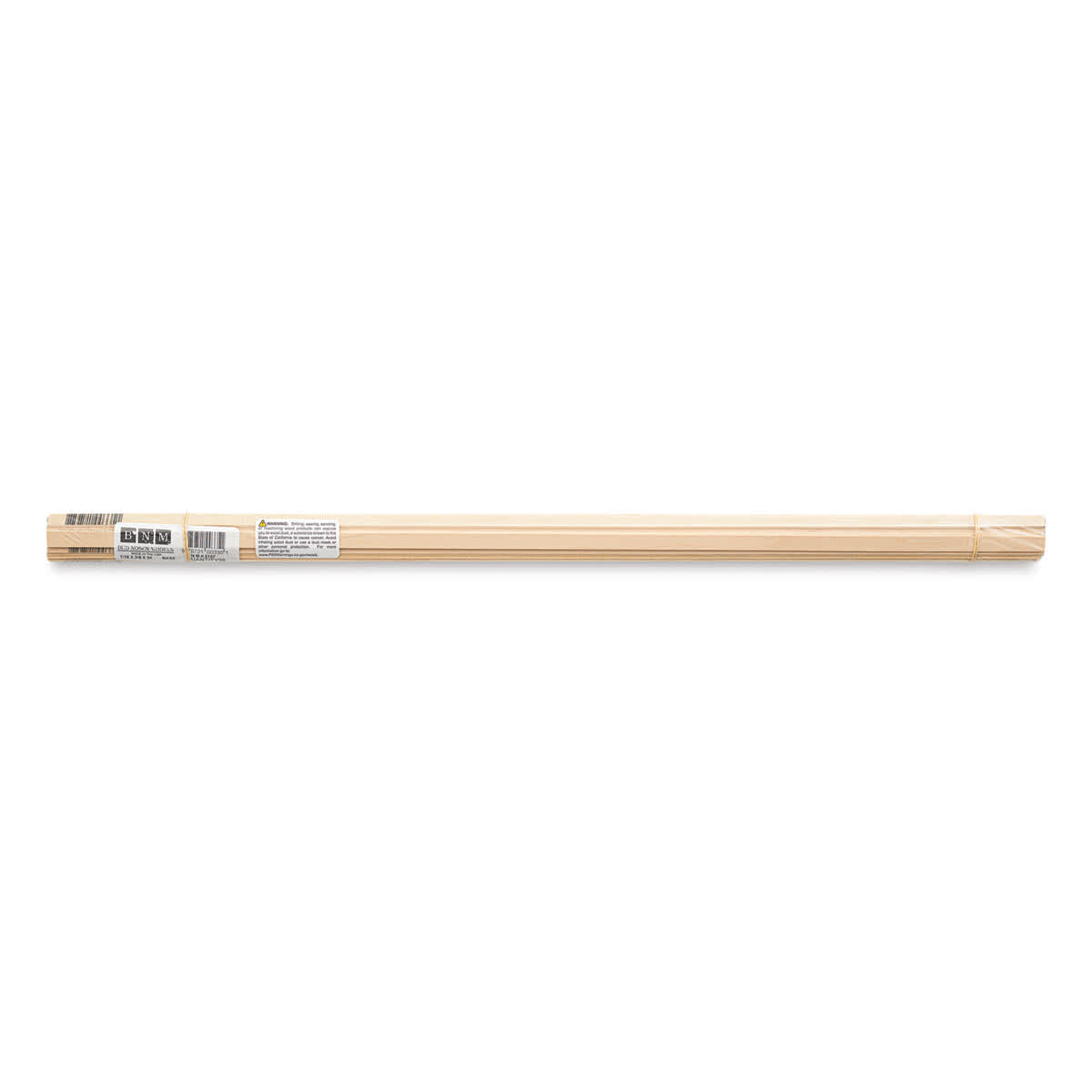 Bud Nosen Basswood Sticks - 1/16" x 3/8" x 24", 28 Sticks - top view