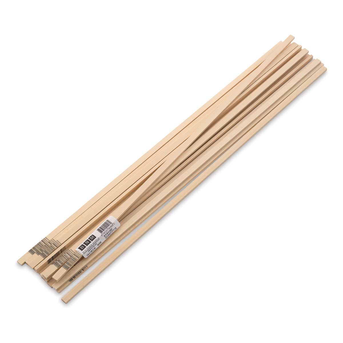 Bud Nosen Basswood Sticks - 1/4" x 3/8" x 24", 16 Sticks
