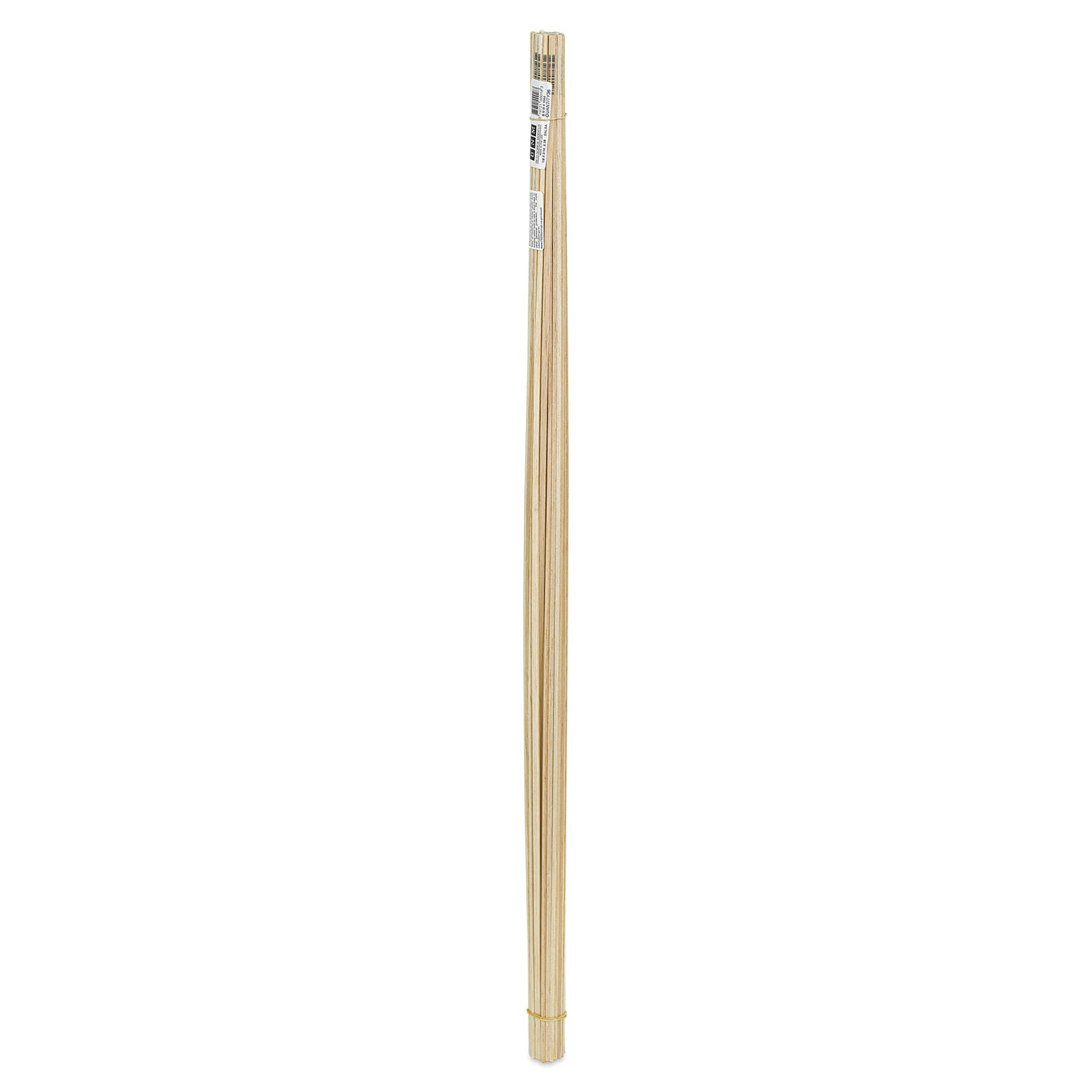 Bud Nosen Balsa Wood Sticks - 1/8" x 3/16" x 36", Pkg of 20 (full length)
