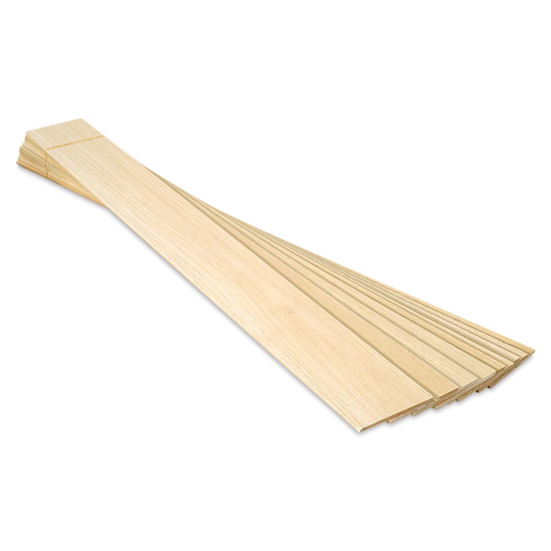 Bud Nosen Balsa Wood Sheets - 3/16" x 4" x 36", Pkg of 10
