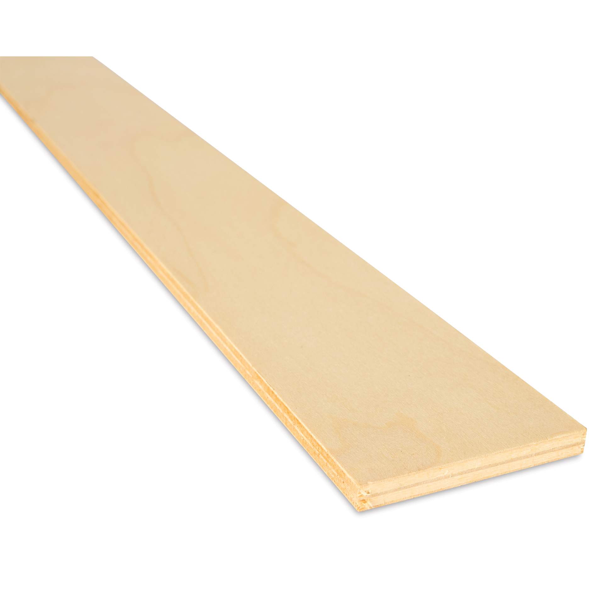 Midwest Products Maple Plywood - 1/4" x 2" x 36", close-up