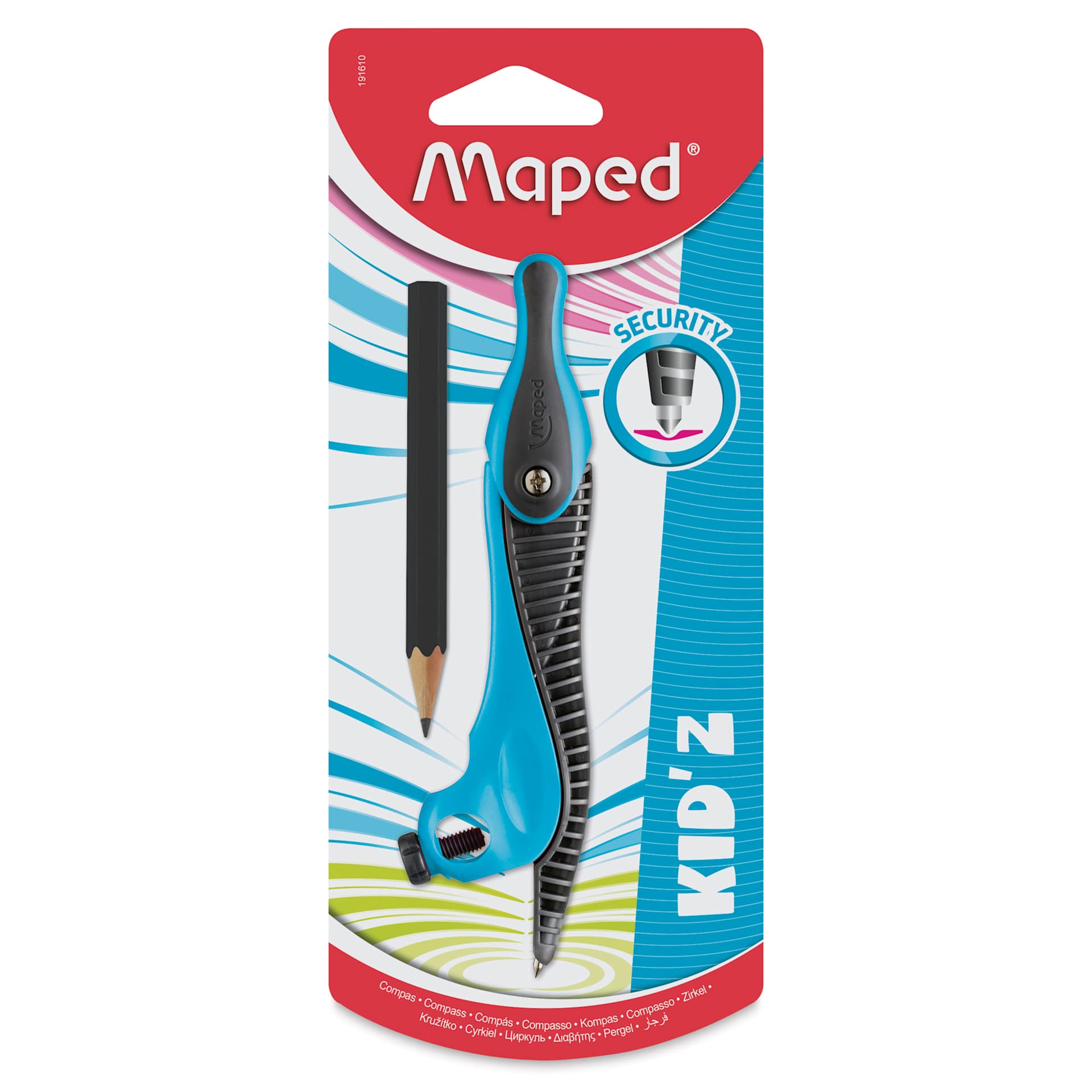 Maped Kid'Z Compass with Universal Holder, front of packaging