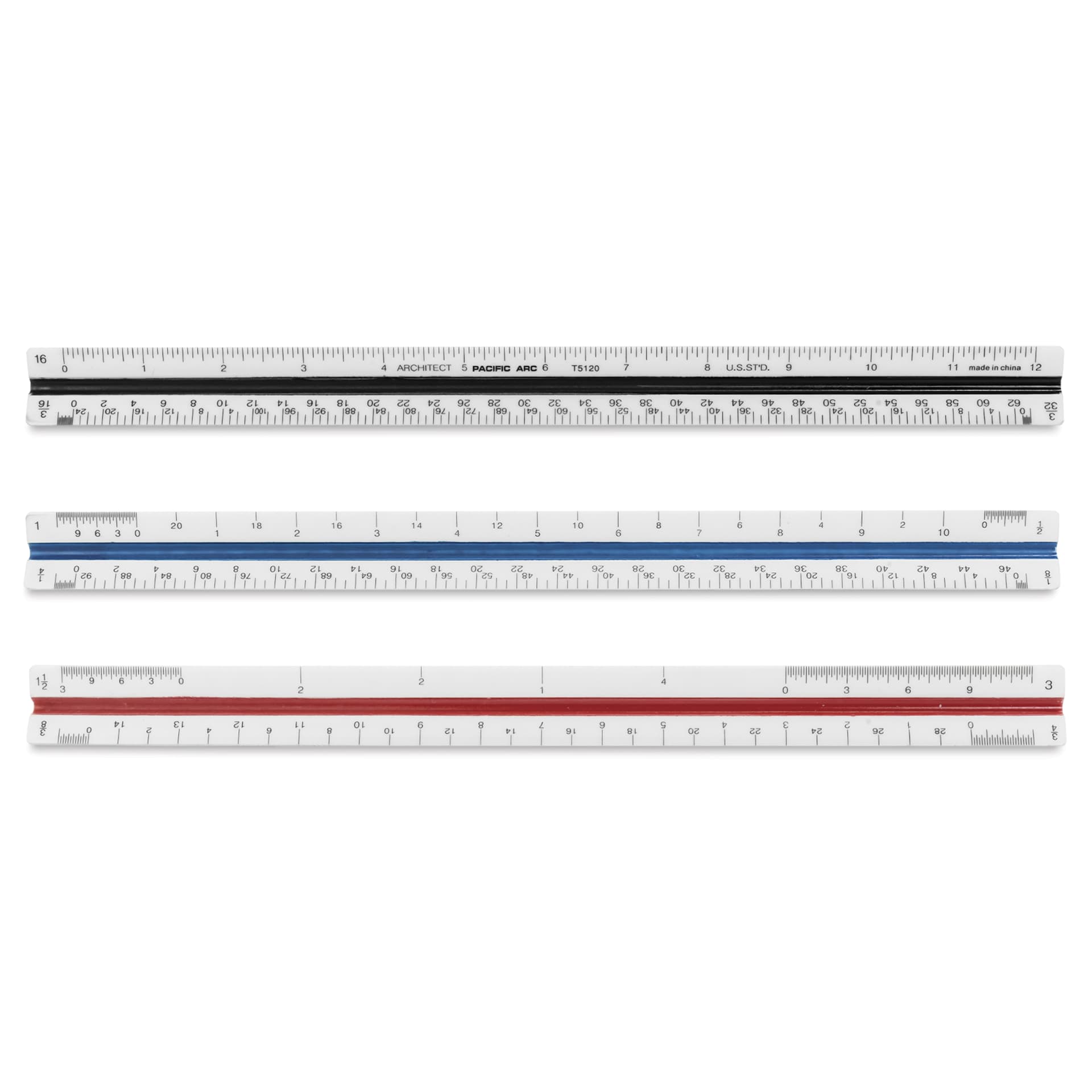 Pacific Arc Scholastic Architect Scale, all sides