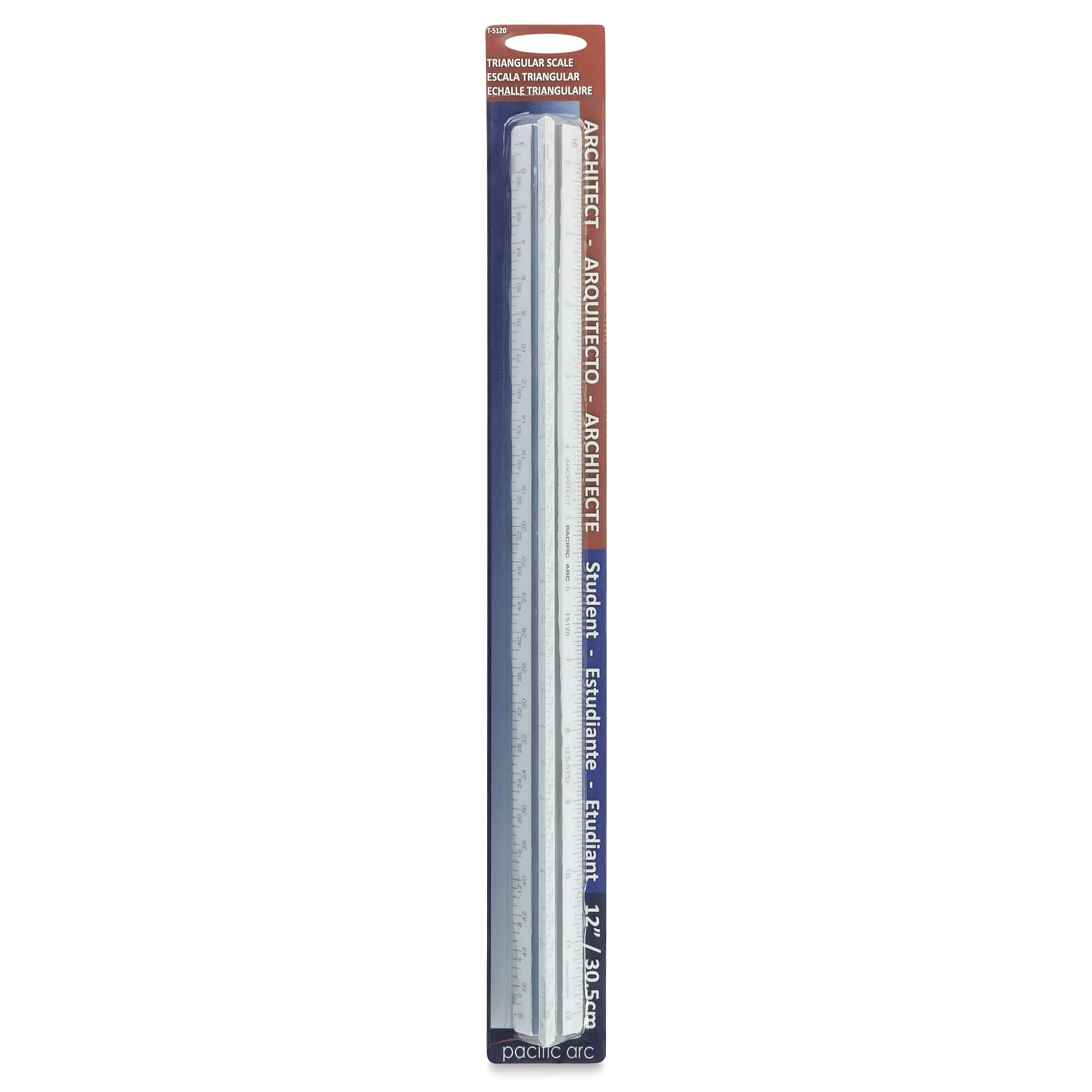 Pacific Arc Scholastic Architect Scale, in packaging