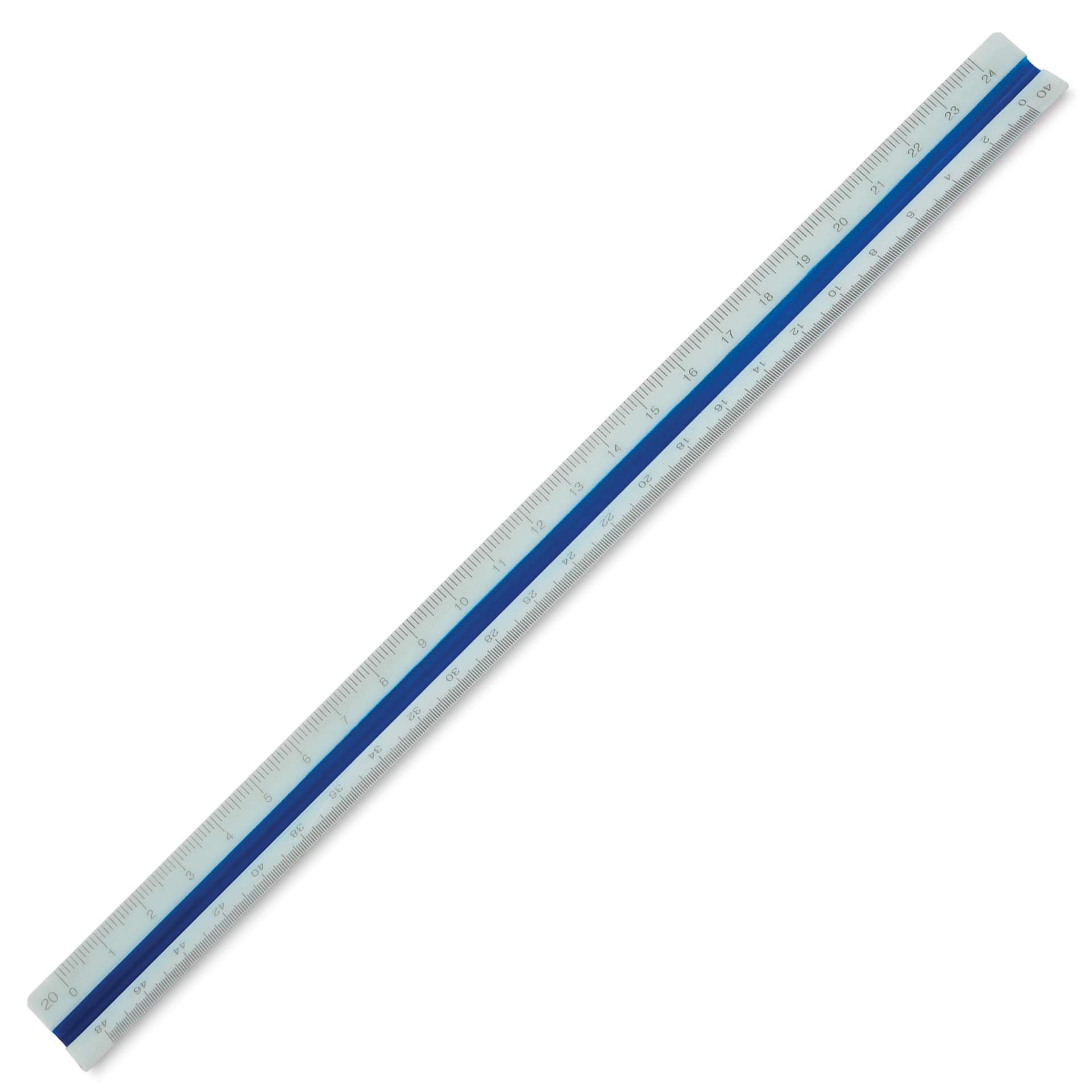 Pacific Arc Scholastic Engineer Scale - 12", blue side