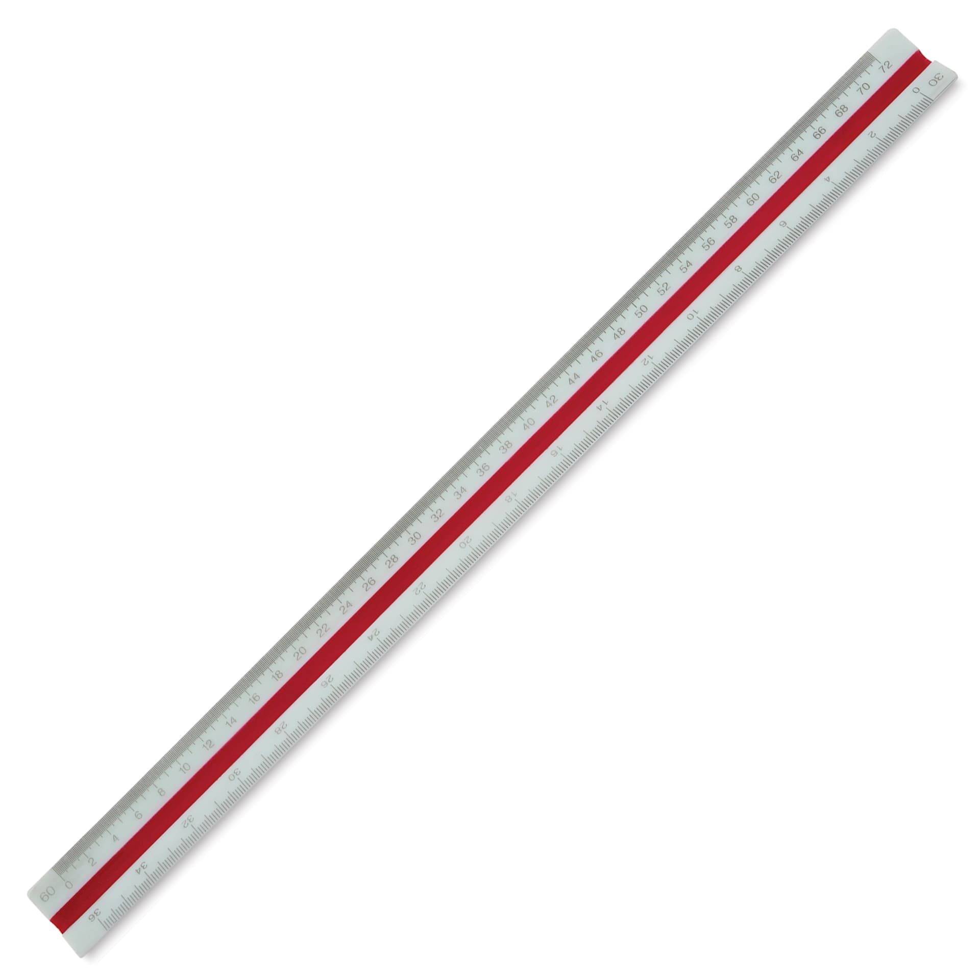 Pacific Arc Scholastic Engineer Scale - 12", red side