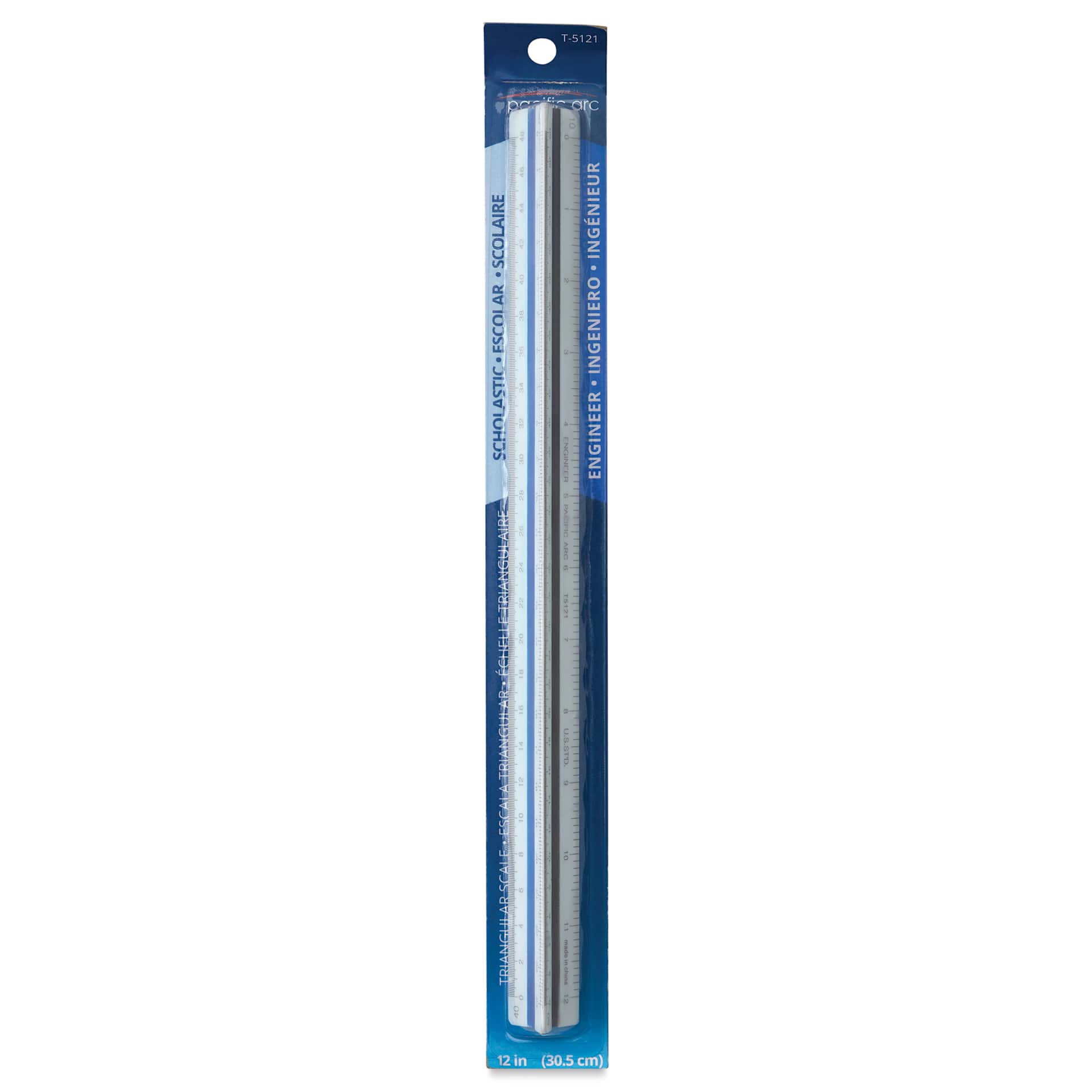 Pacific Arc Scholastic Engineer Scale - 12", in packaging
