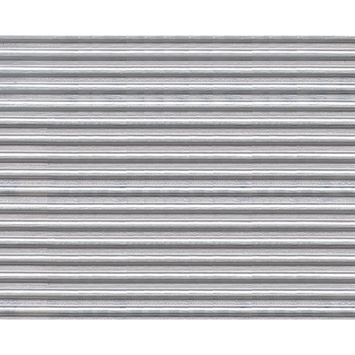 Plastruct Patterned Sheets, Corrugated Siding, 1:48 Scale, finished example
