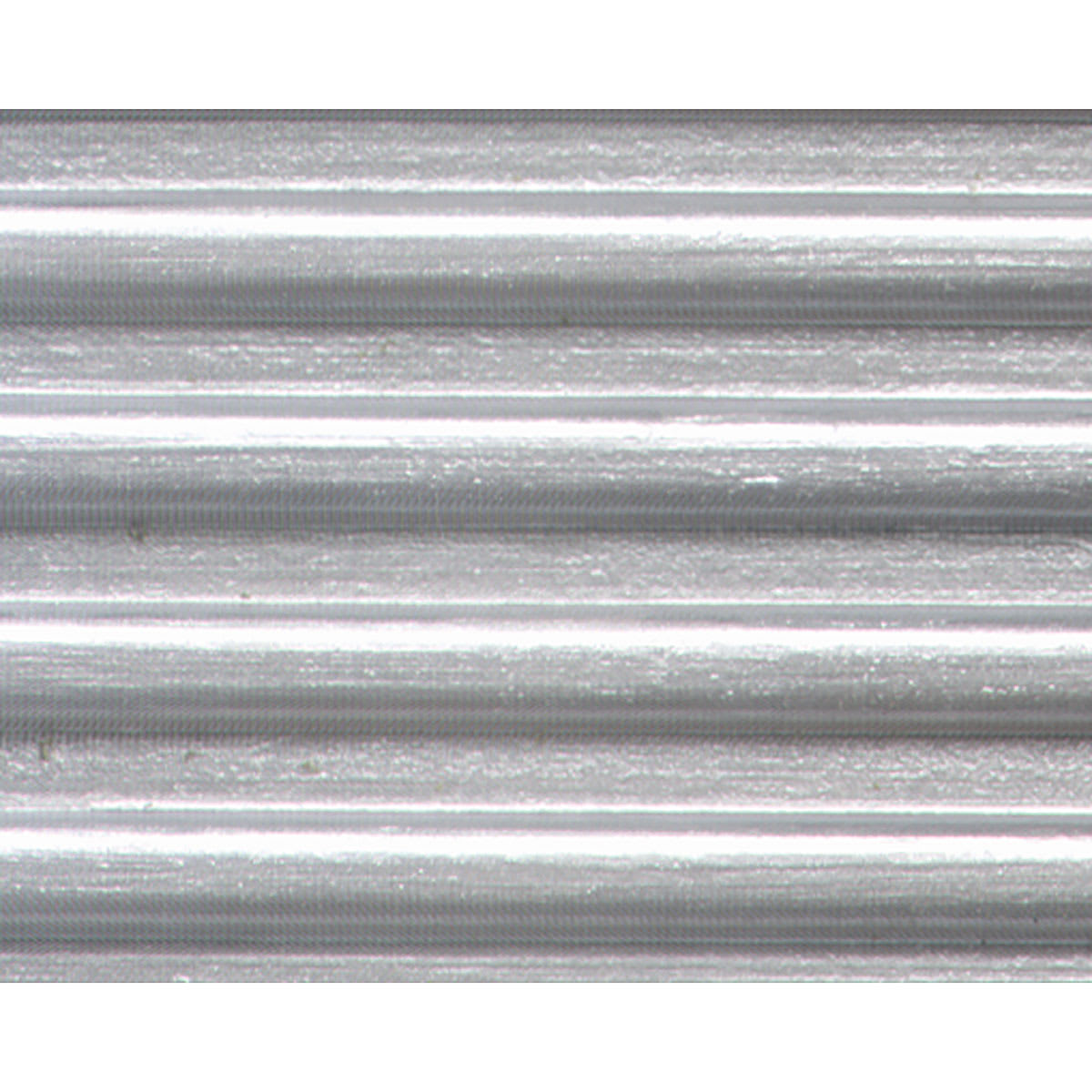 Plastruct Patterned Sheets, Corrugated Siding, 1:16 Scale, finished example