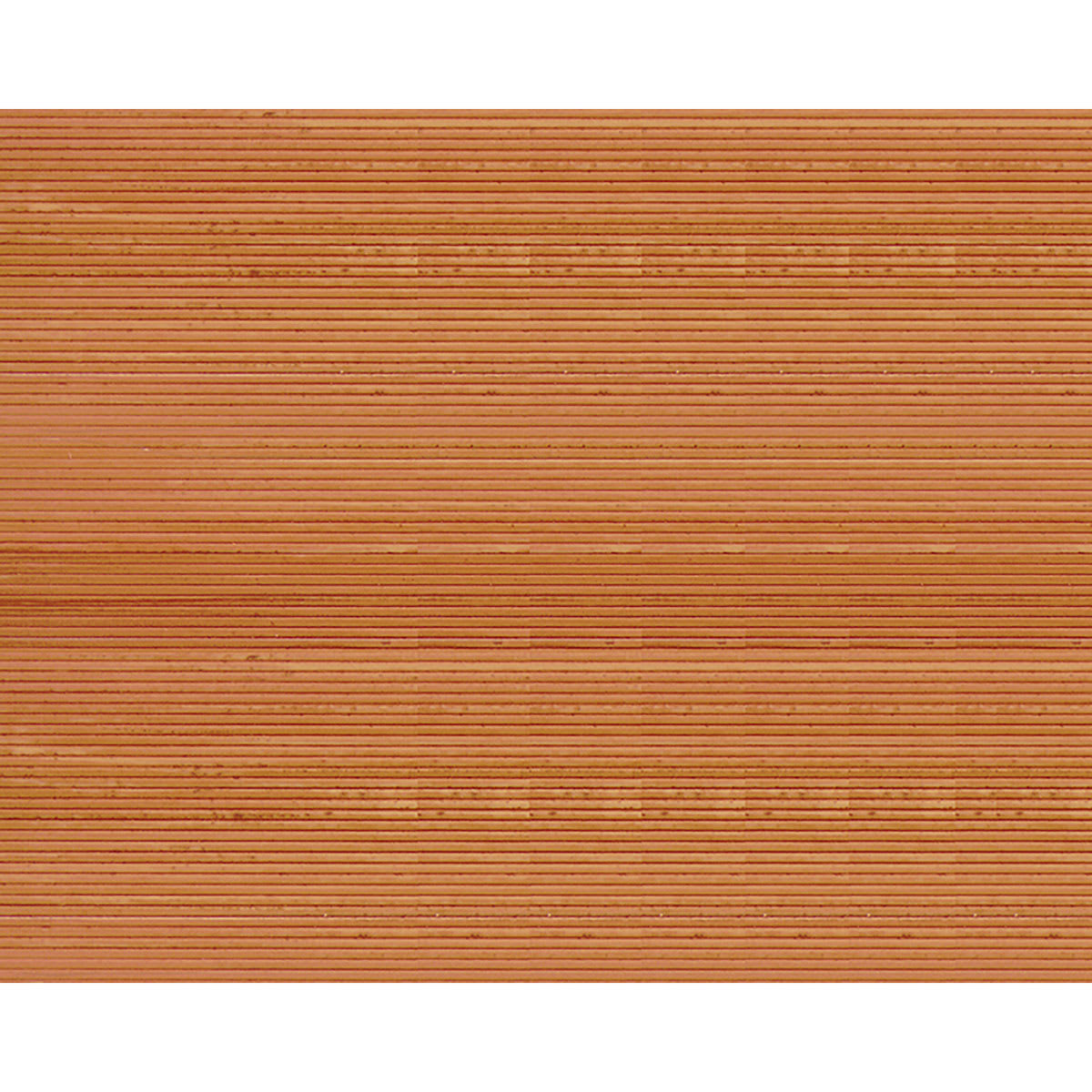 Plastruct Patterned Sheets, Wood Planking, 1/64", finished example