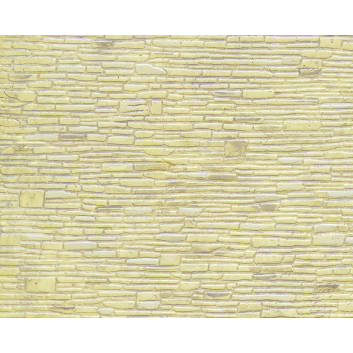 Plastruct Patterned Sheets, Random Coursed Stone, 1:100 Scale, finished example