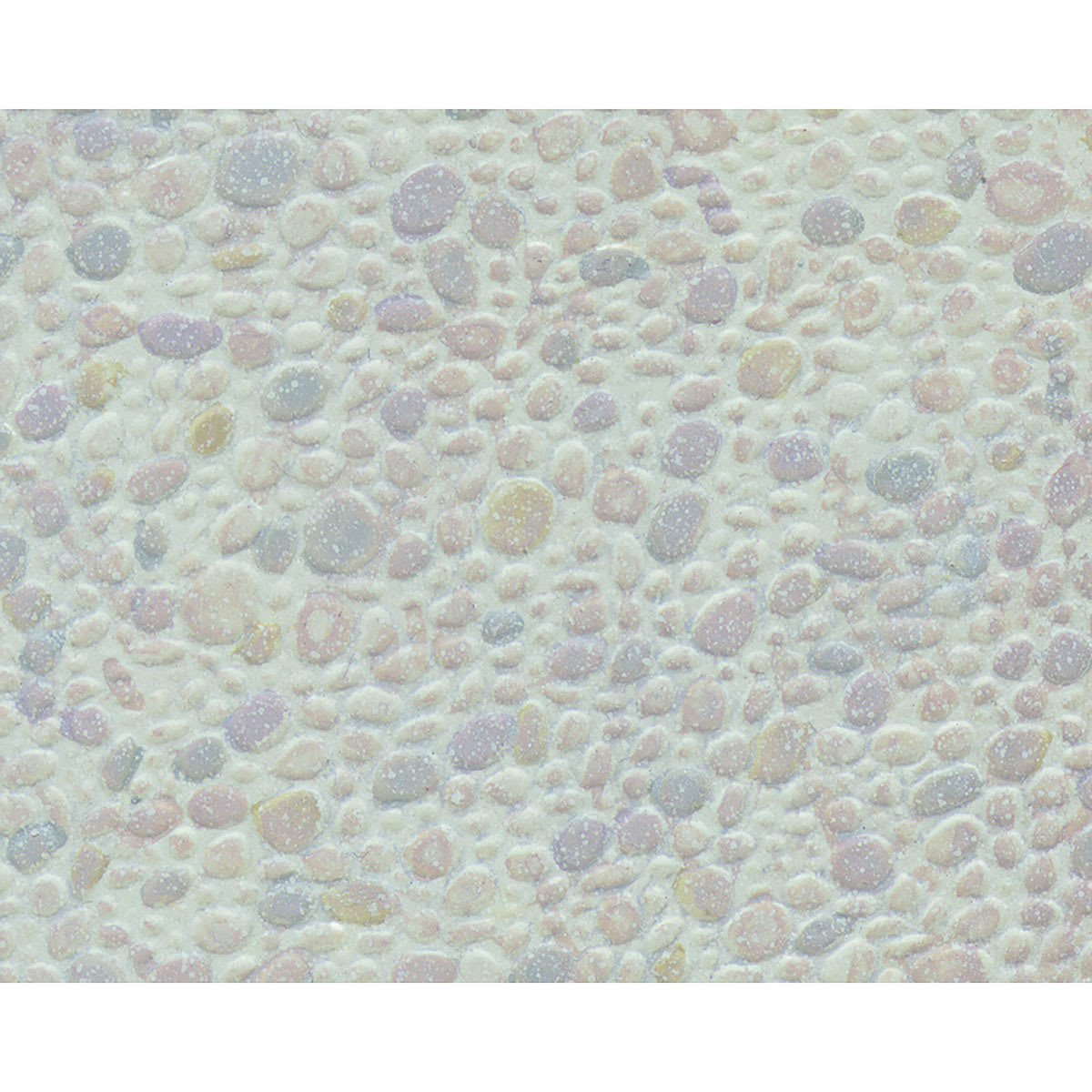 Plastruct Patterned Sheets, Random Polished Stone, 1:100 Scale, finished example