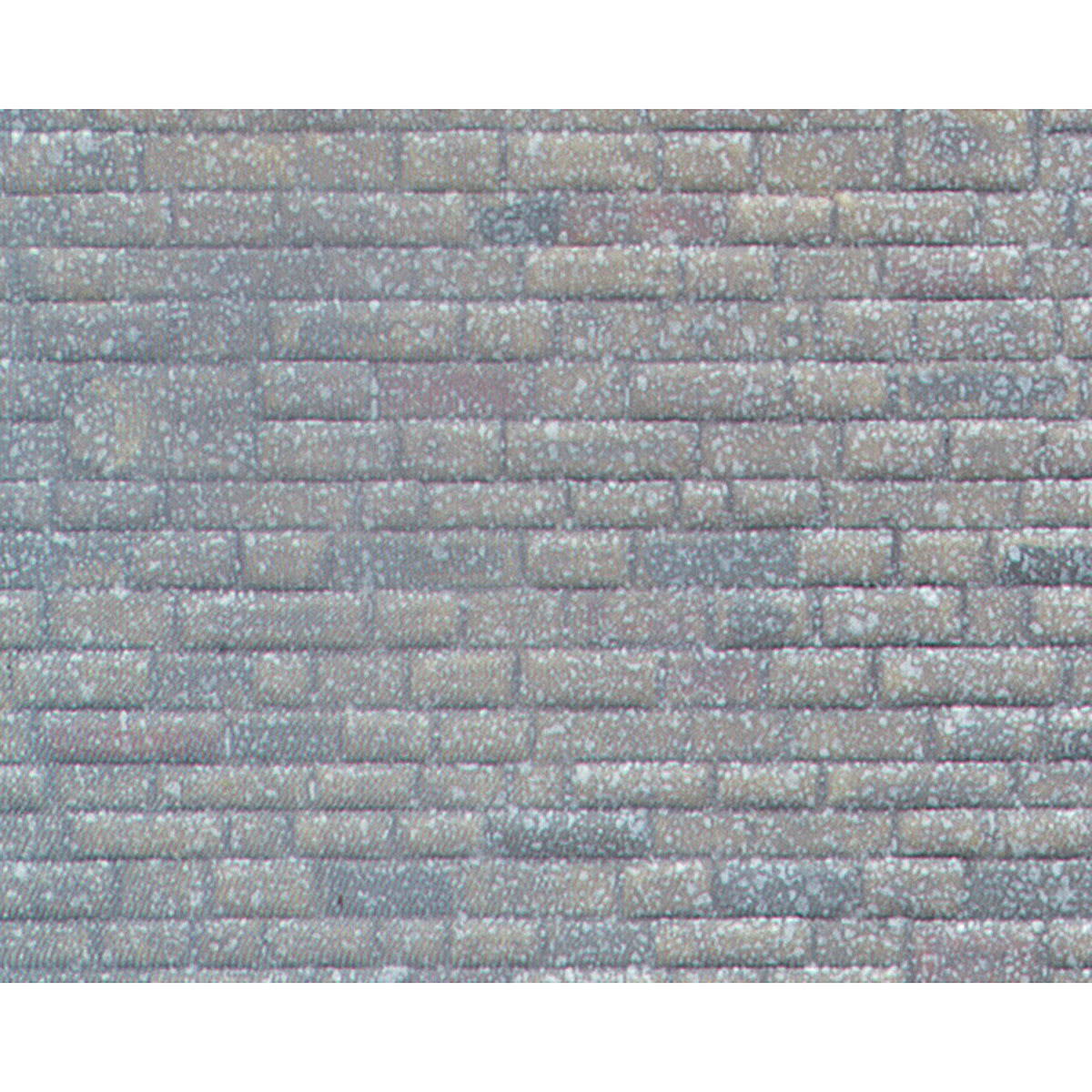 Plastruct Patterned Sheets, Dressed Stone/Block 1:48 Scale, finished example