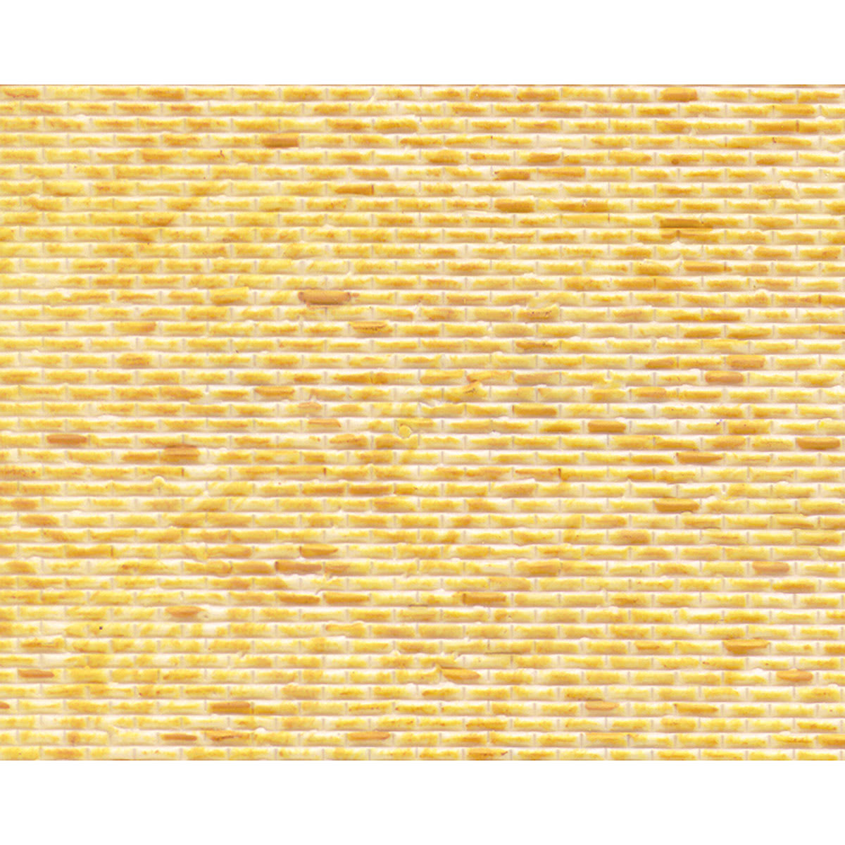 Plastruct Patterned Sheets, Brick, Rough, 1:100 Scale, finished example