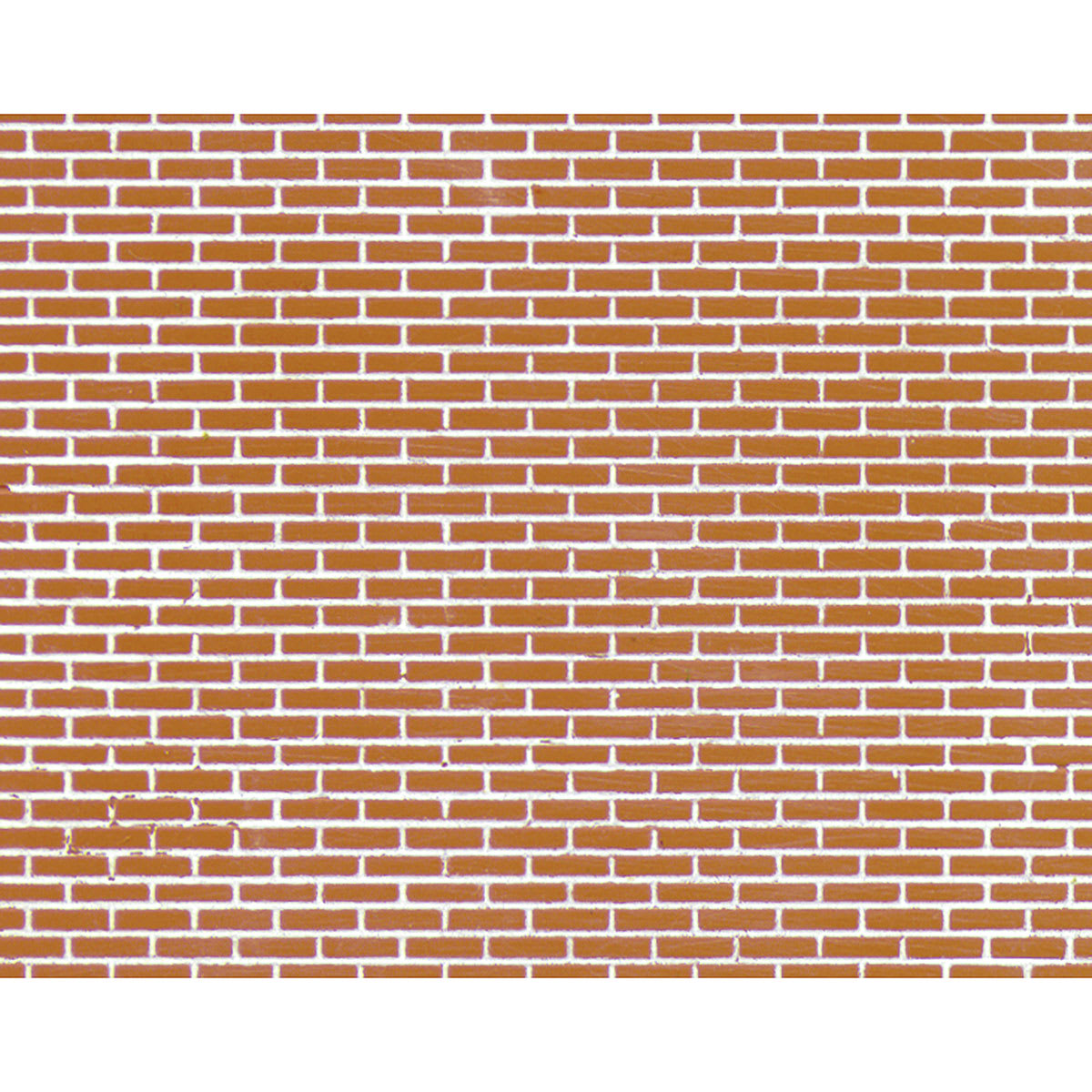 Plastruct Patterned Sheets, Brick, 1:48 Scale, finished example