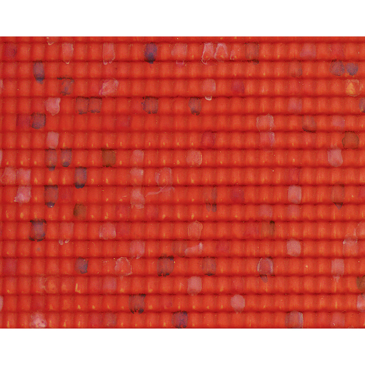 Plastruct Patterned Sheets, Spanish Tile, 1:100 Scale, finished example