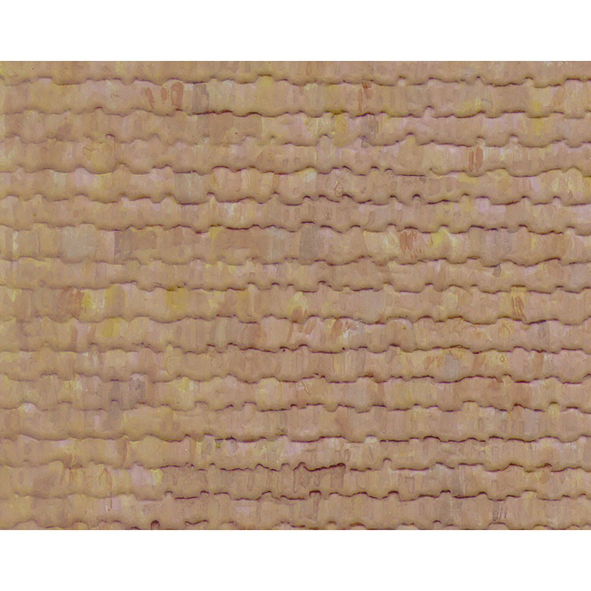 Plastruct Patterned Sheets, Wood Shake Shingle, 1:100 Scale, finished example