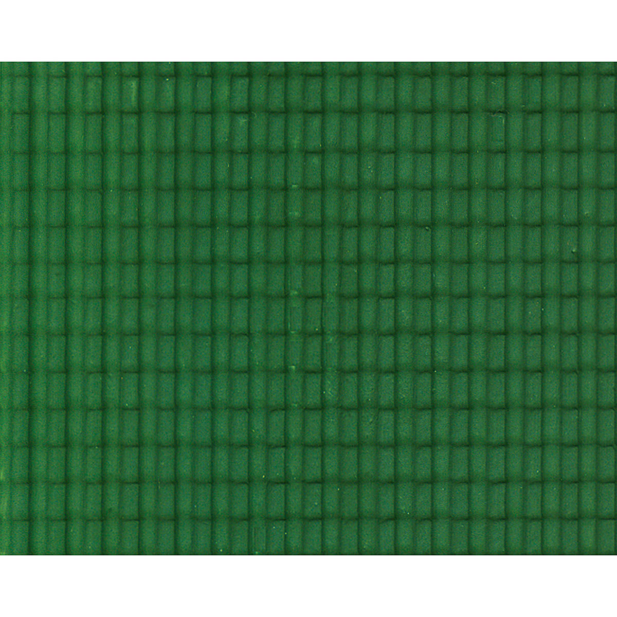 Plastruct Patterned Sheets, Ridged Clay Tile, 1:100 Scale, finished example