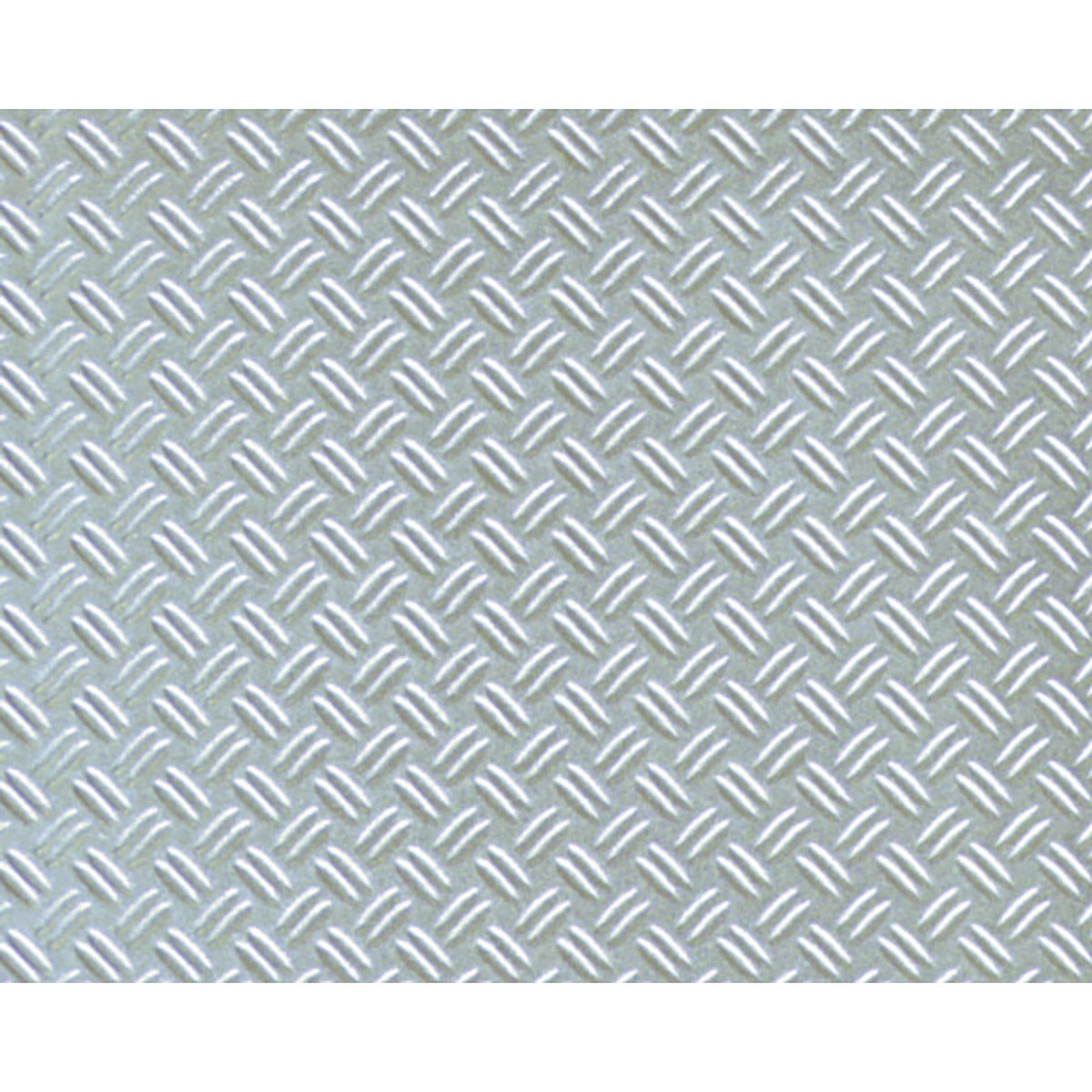 Plastruct Patterned Sheets, Double Diamond Plate, 1:24 Scale, finished example