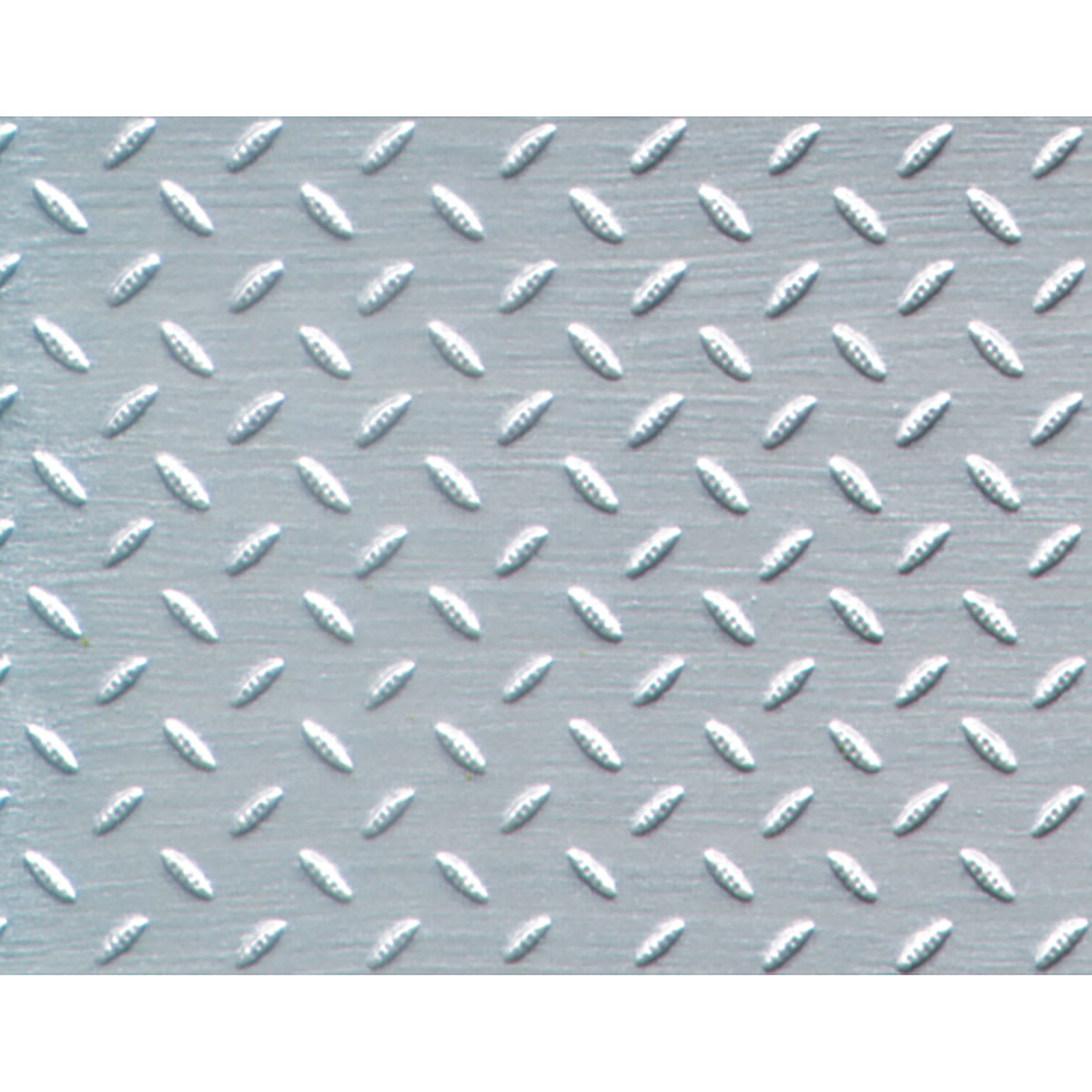 Plastruct Patterned Sheets, Diamond Plate, 1:16 Scale, finished example