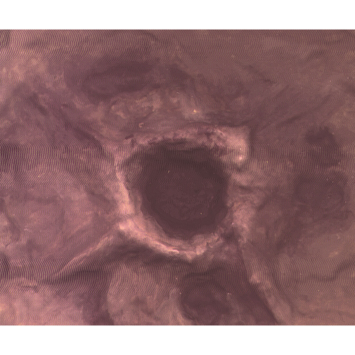 Plastruct Moon and War Craters Patterned Sheet, finished example