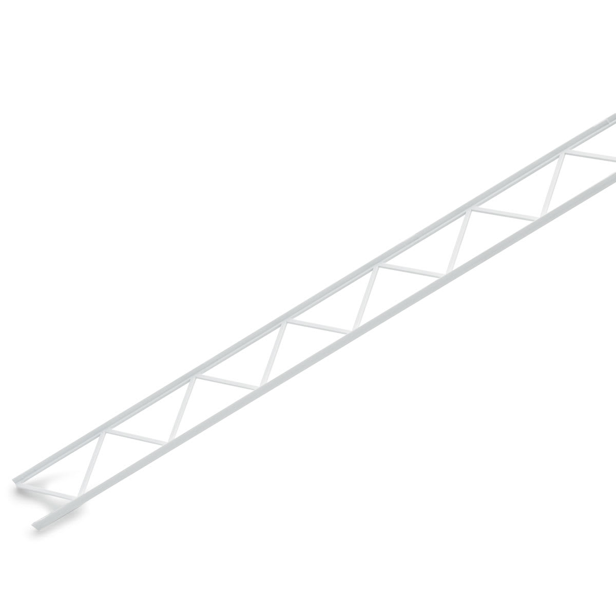 Plastruct Styrene Structural Open Web Trusses - Pkg of 2, 1'' H x 1-27/32'' W x 12'' L