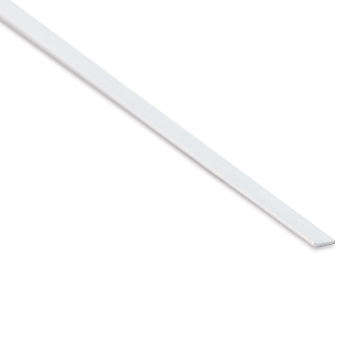 Plastruct Plastic Strip - 0.02" H × 0.1" W × 10" L - close-up