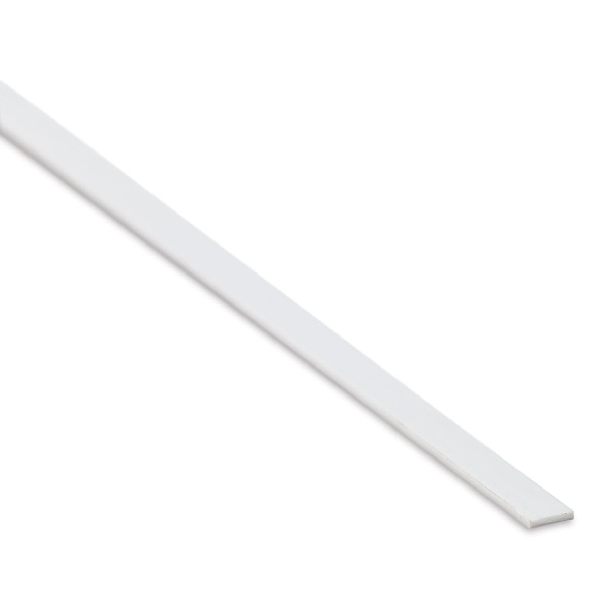 Plastruct Plastic Strip - 0.02" H × 0.125" W × 10" L - close-up