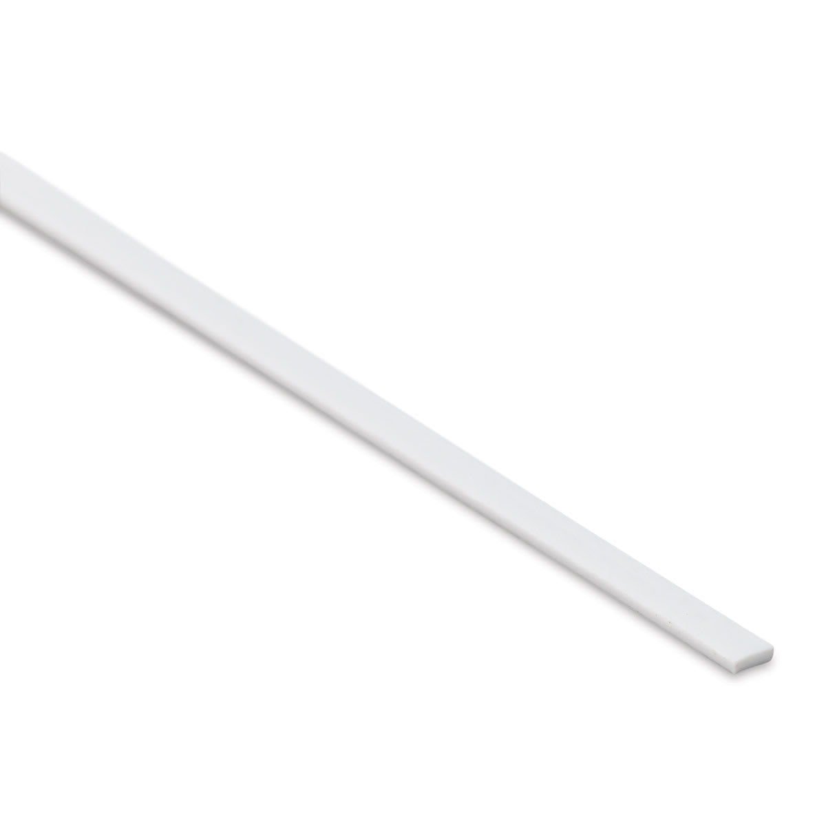 Plastruct Plastic Strip - 0.03" H × 0.08" W × 10" L - close-up