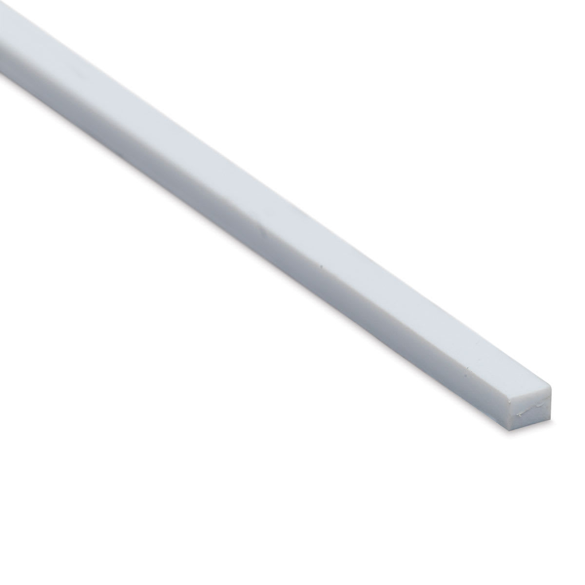 Plastruct Plastic Strip - 0.1" H × 0.125" W × 10" L - close-up