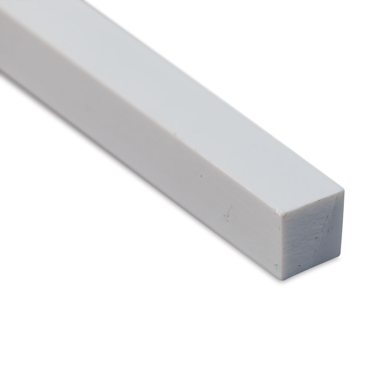Plastruct Plastic Square Strip - 0.187" H × 0.187" W × 10" L - close-up