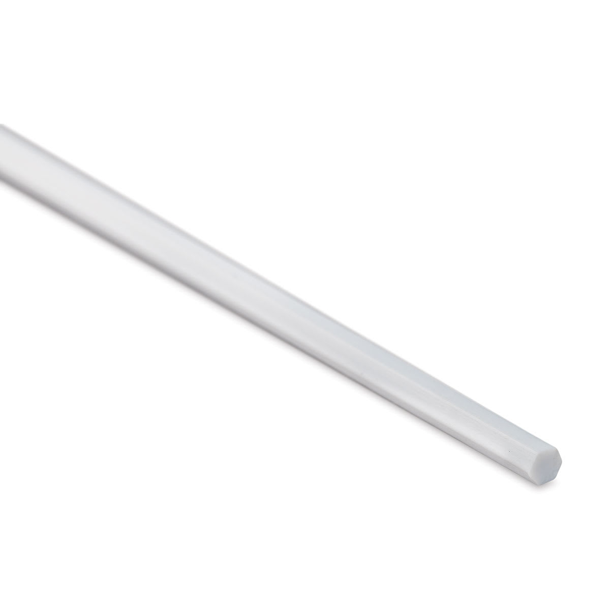 Plastruct Plastic Hexagon Rod - 0.06" W × 10" L - close-up