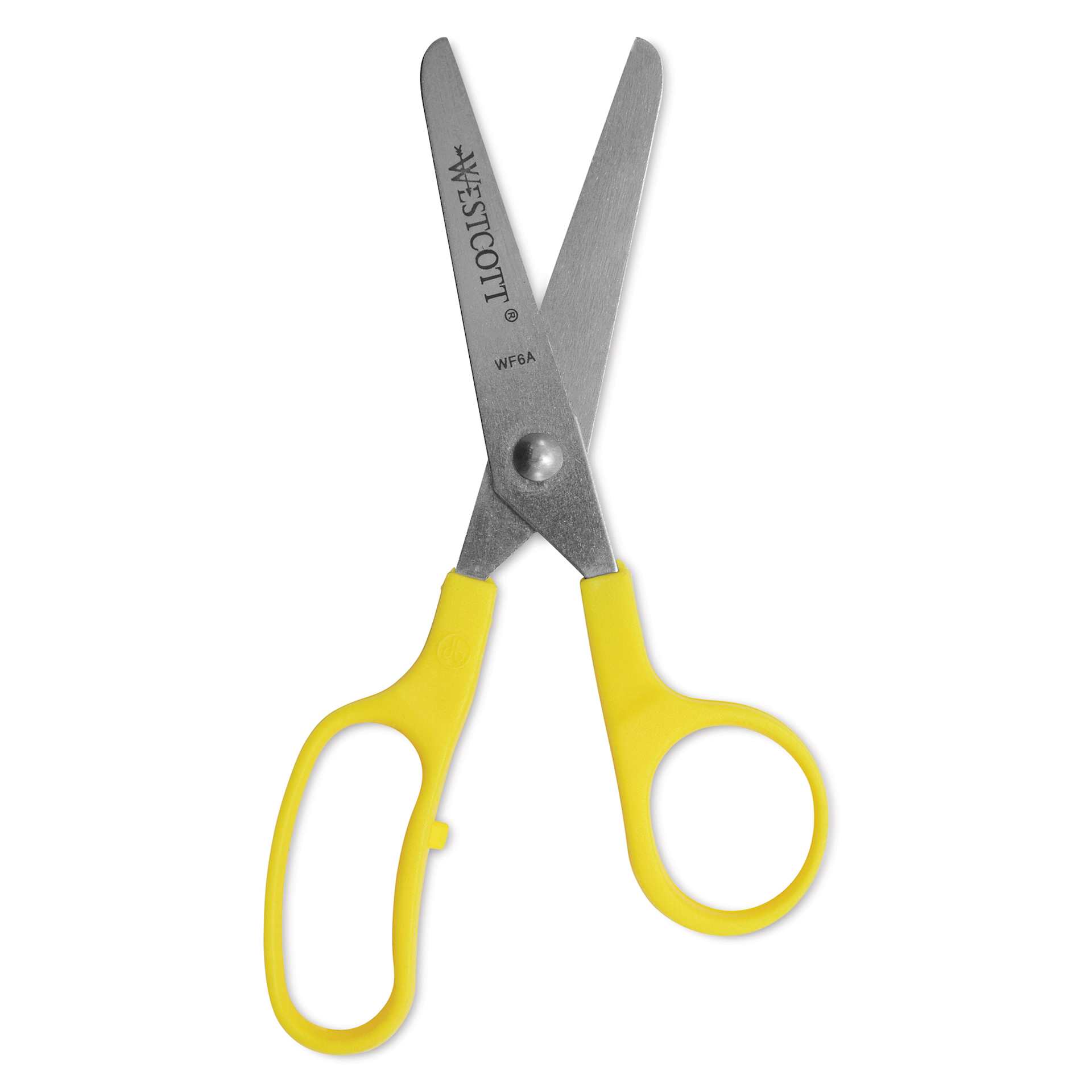 Acme Kleencut Kids' Scissors - Set of 12, with Rack, Blunt single pair