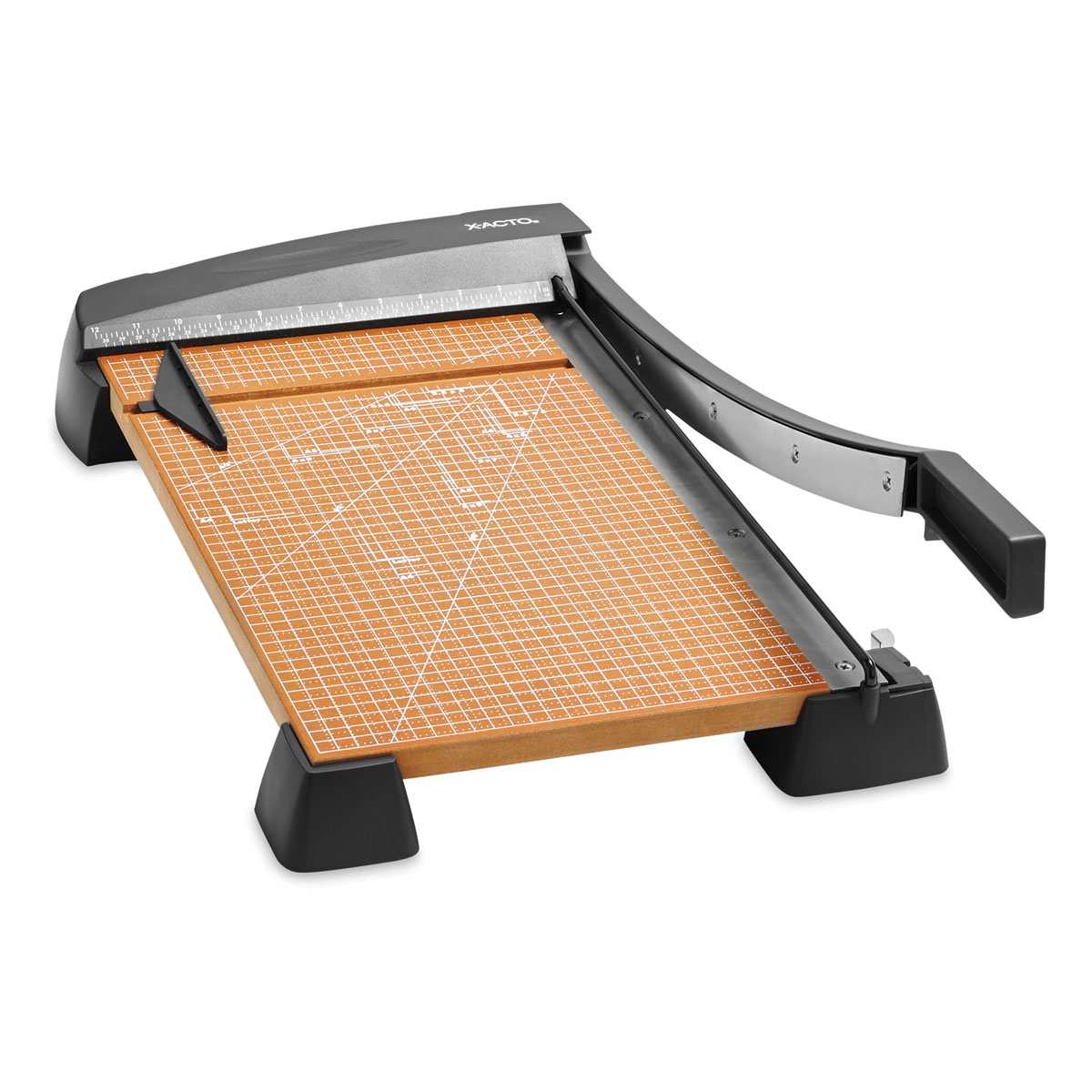 X-Acto Heavy-Duty Wood Trimmer - Boxed, 18" Cut - top view, angled