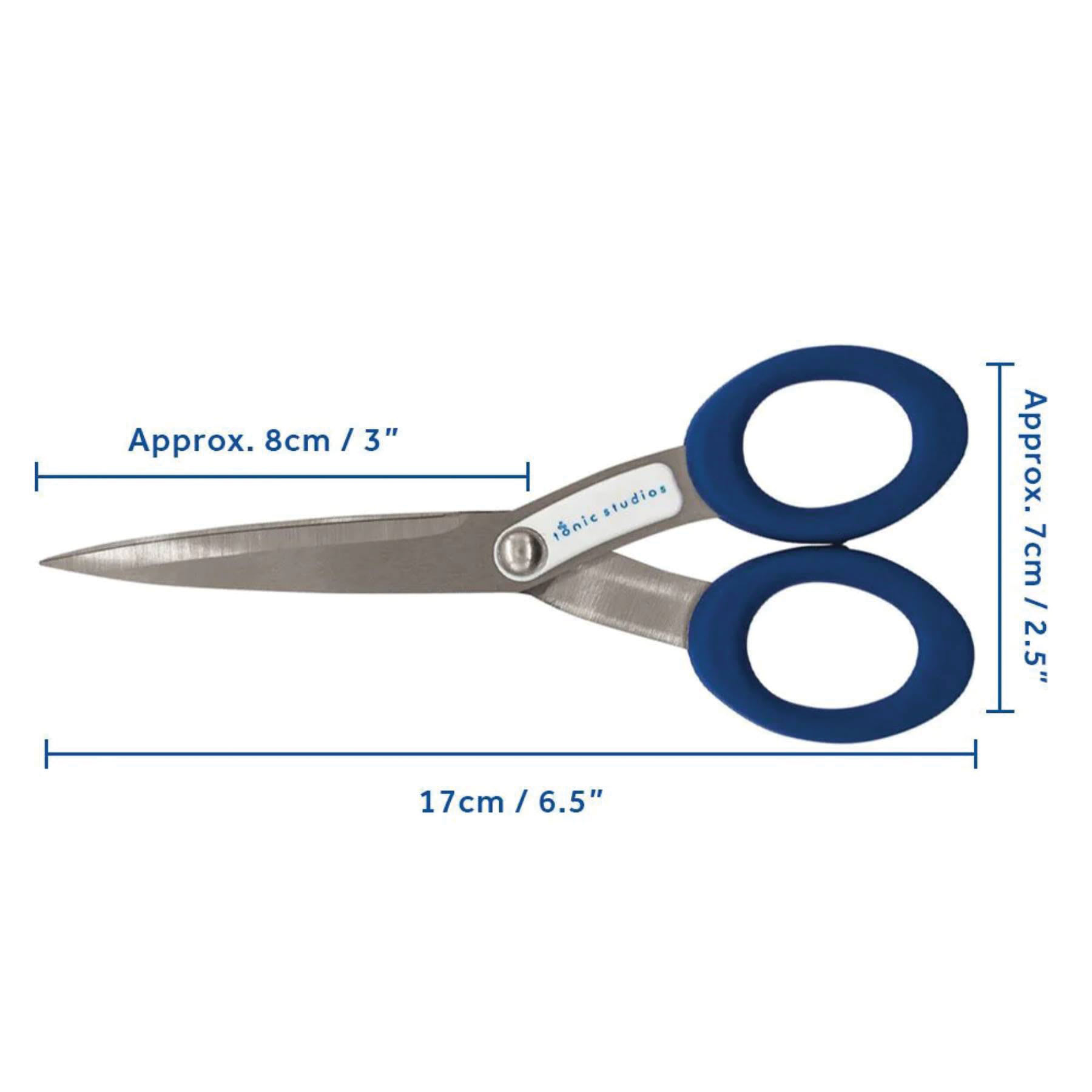 Approx. 8c,/3", Approx. 7cm/2.5", 17cm/6.5"