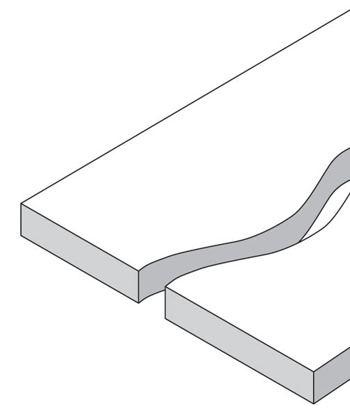 Logan FoamWerks Foam Board Freestyle Cutter - Drawing showing possible cut Logan FoamWerks Foam Board Freestyle Cutter - Drawing showing possible cut
