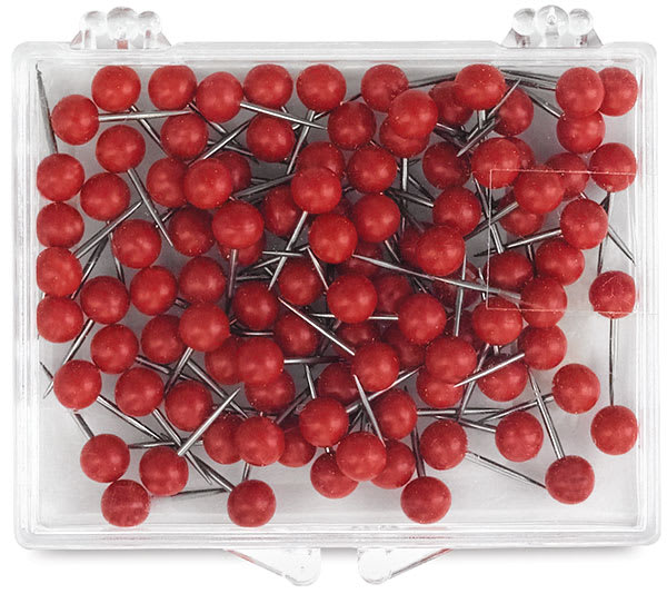 Map Tacks, Box of 100