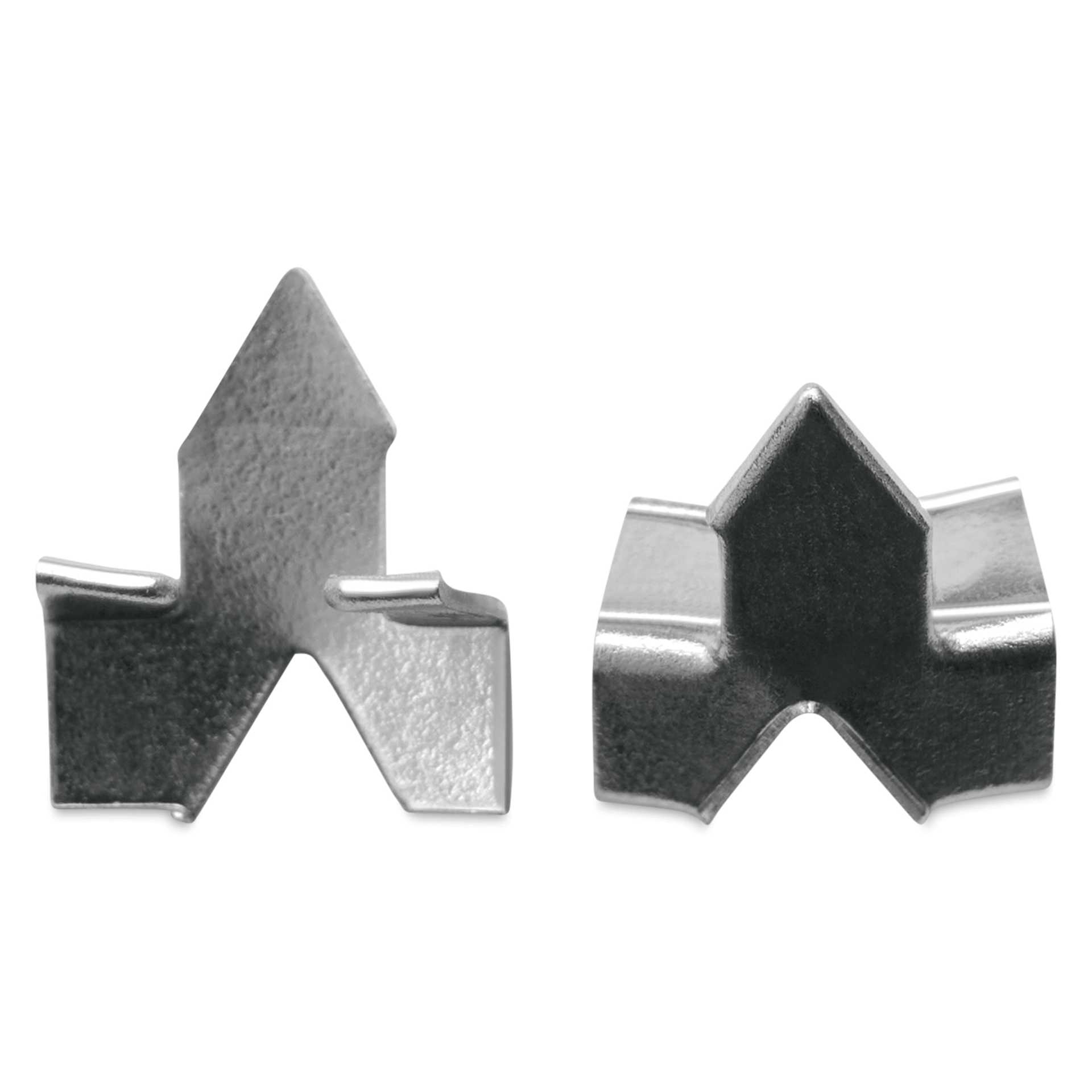 Ook Glazier Points - Pkg of 45, two points laid out